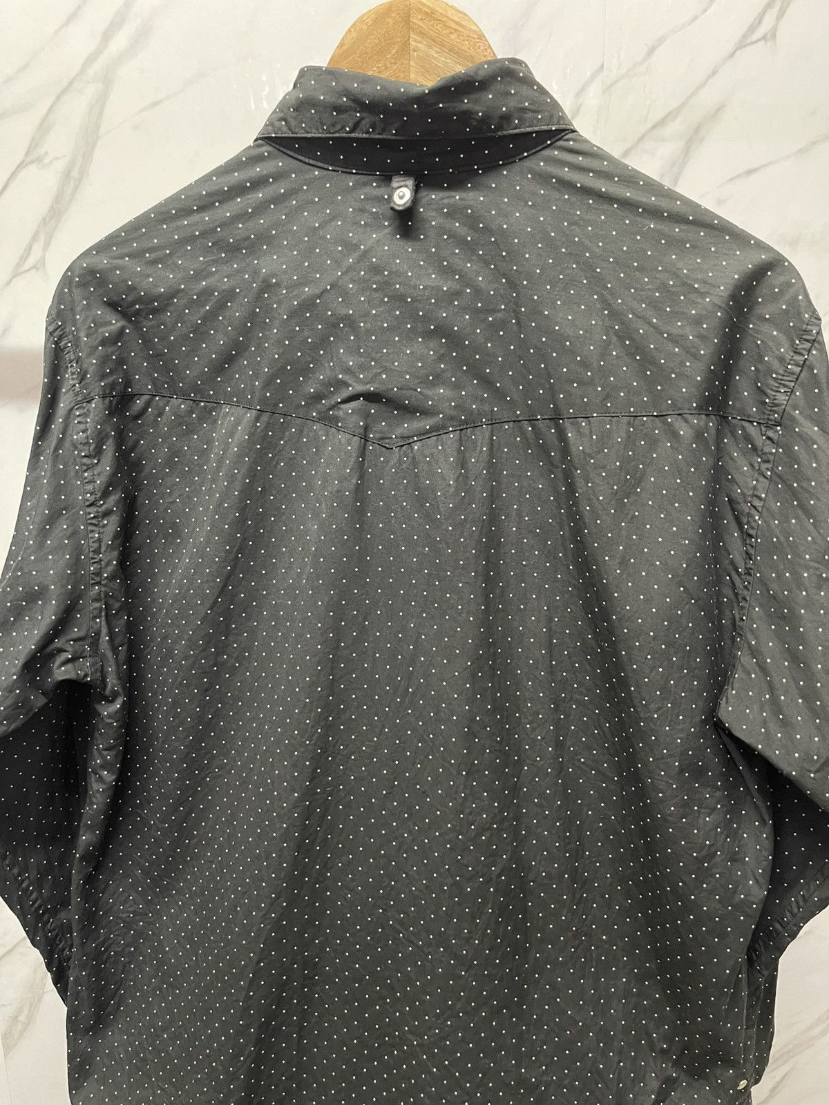 Visvim Visvim Polka dot Button Up Long Sleeve Tshirt (M) Size US M / EU 48-50 / 2 - 11 Thumbnail