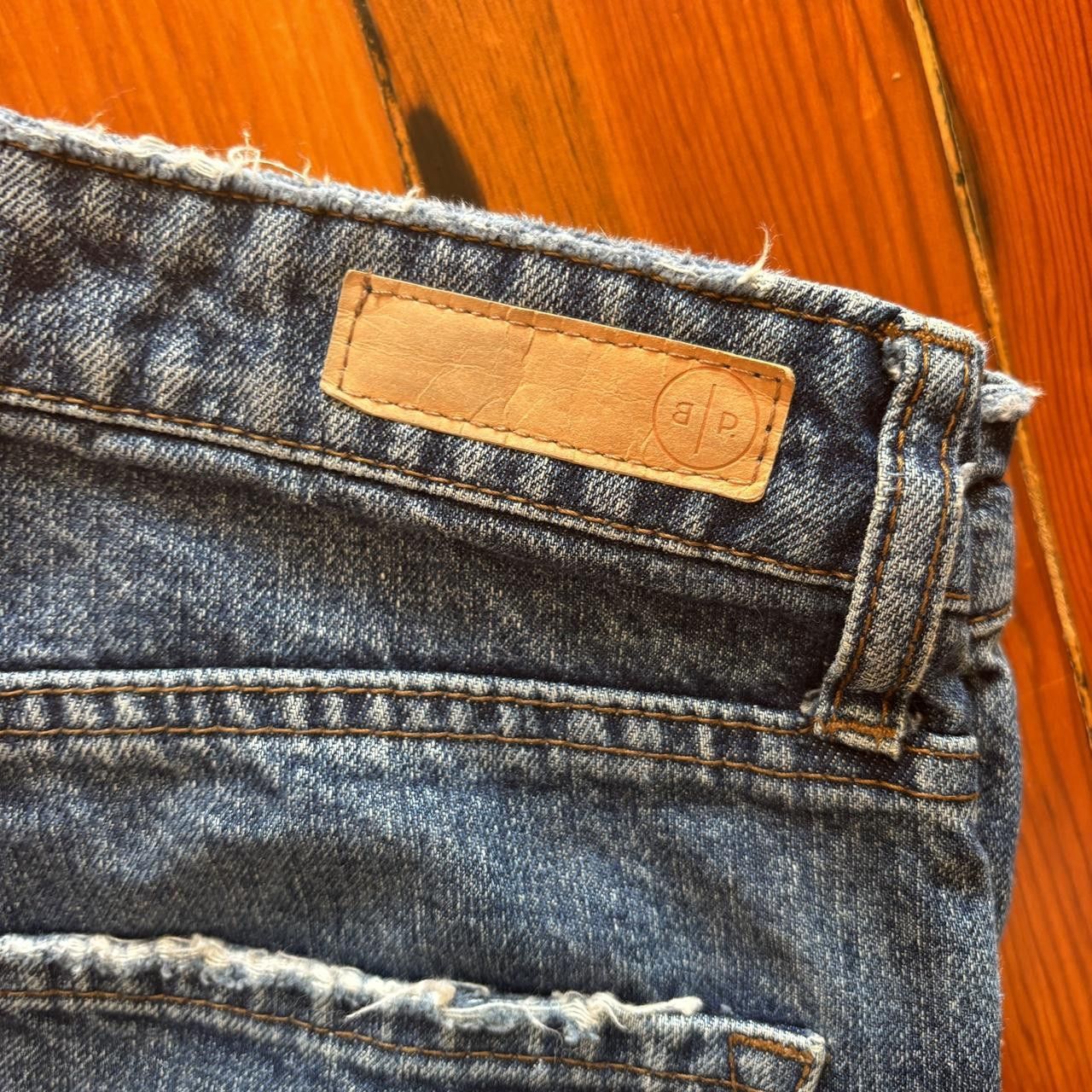 BP. High Waisted Non-Stretch Rigid Straight Leg Cigarette Jeans Size 26" / US 2 / IT 38 - 7 Thumbnail