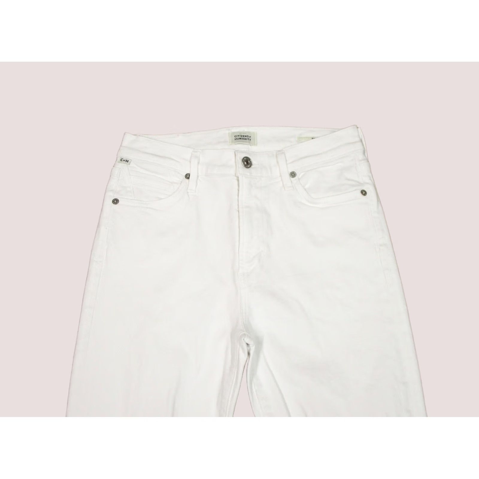 Citizens Of Humanity Citizens of Humanity Jeans Women 28 White High Rise Rocket Ankle Skinny Pants Size 28" / US 6 / IT 42 - 1 Thumbnail