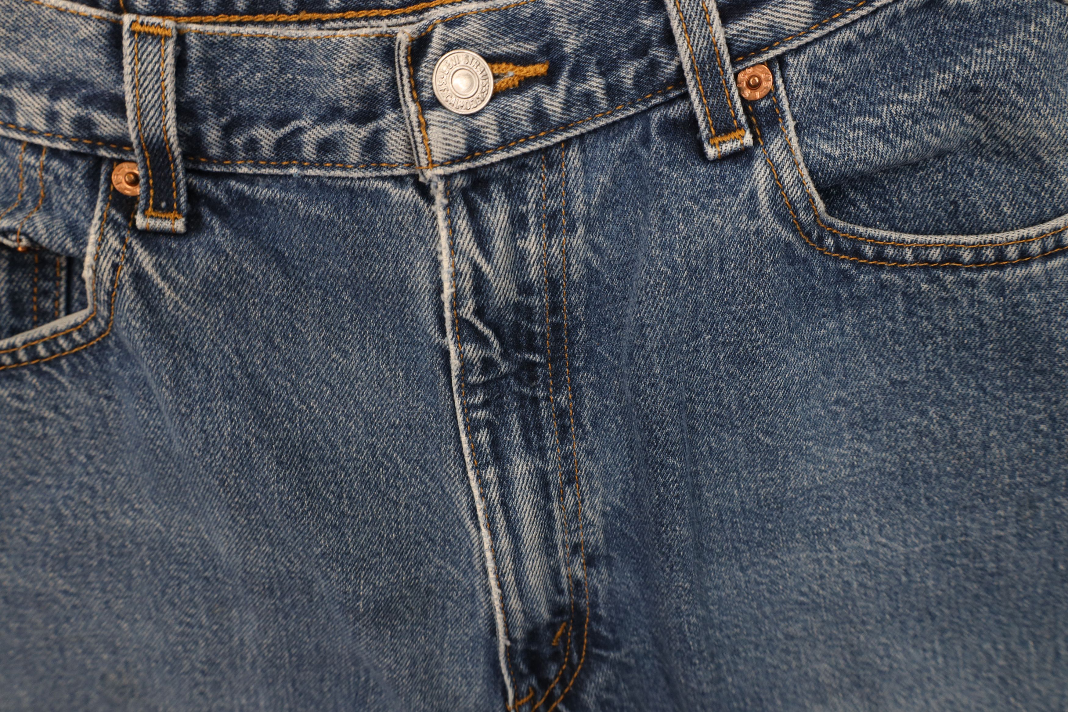 Levi's Vintage 90s Levis 550 Relaxed Fit Denim Jeans Blue Cotton Size US 36 / EU 52 - 6 Thumbnail