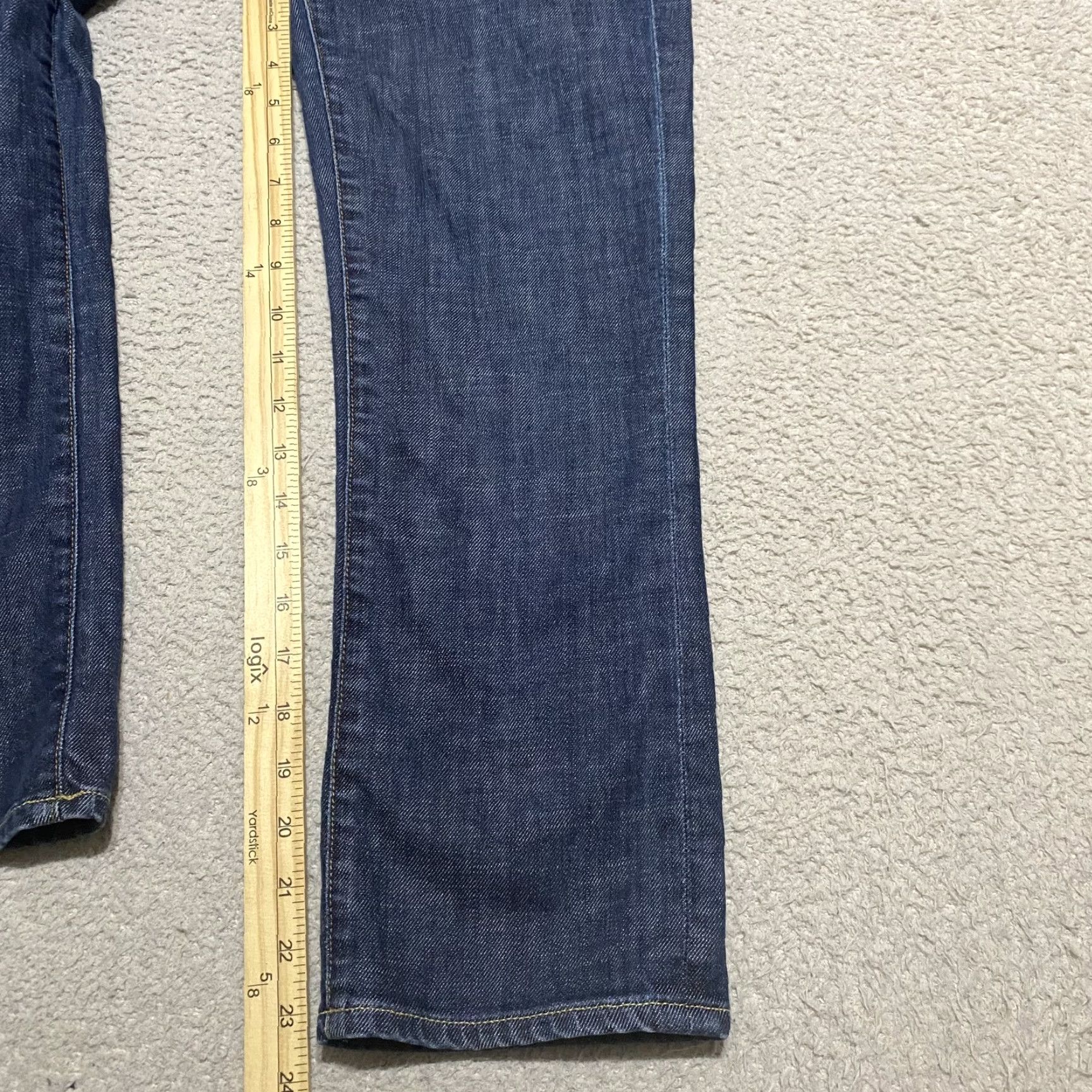 Citizens Of Humanity Citizens of Humanity Jeans Womens 27 Low Rise Crop Blue Denim Stretch 5-Pocket 063Kelly Vintage: No Mens Womens Size 27" / US 4 / IT 40 - 6 Thumbnail