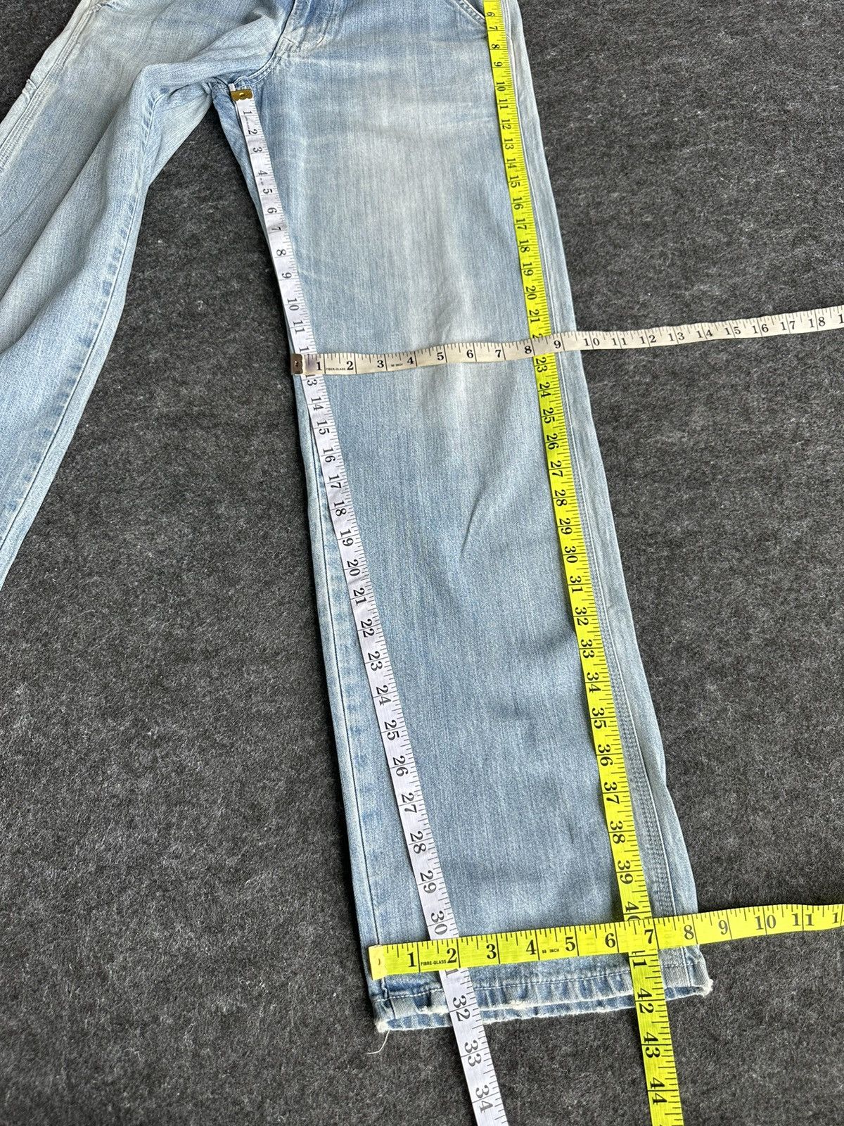 Lee × Vintage Vintage Lee Union Made Sanforized Carpenter Denim D462 Size US 30 / EU 46 - 7 Thumbnail