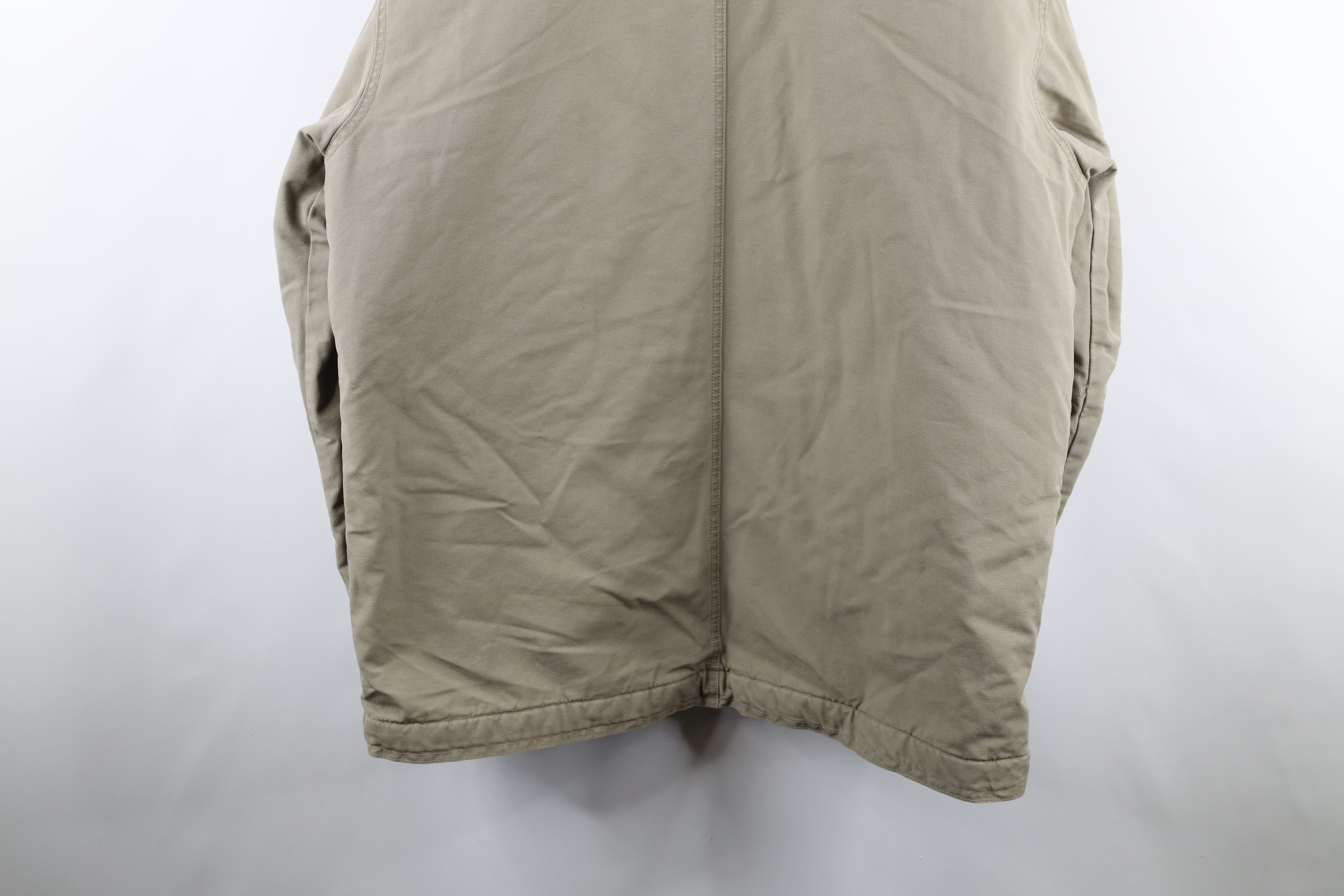 L.L. Bean × Vintage Vintage 90s LL Bean Corduroy Collar Chore Barn Jacket Beige Size US XL / EU 56 / 4 - 10 Thumbnail