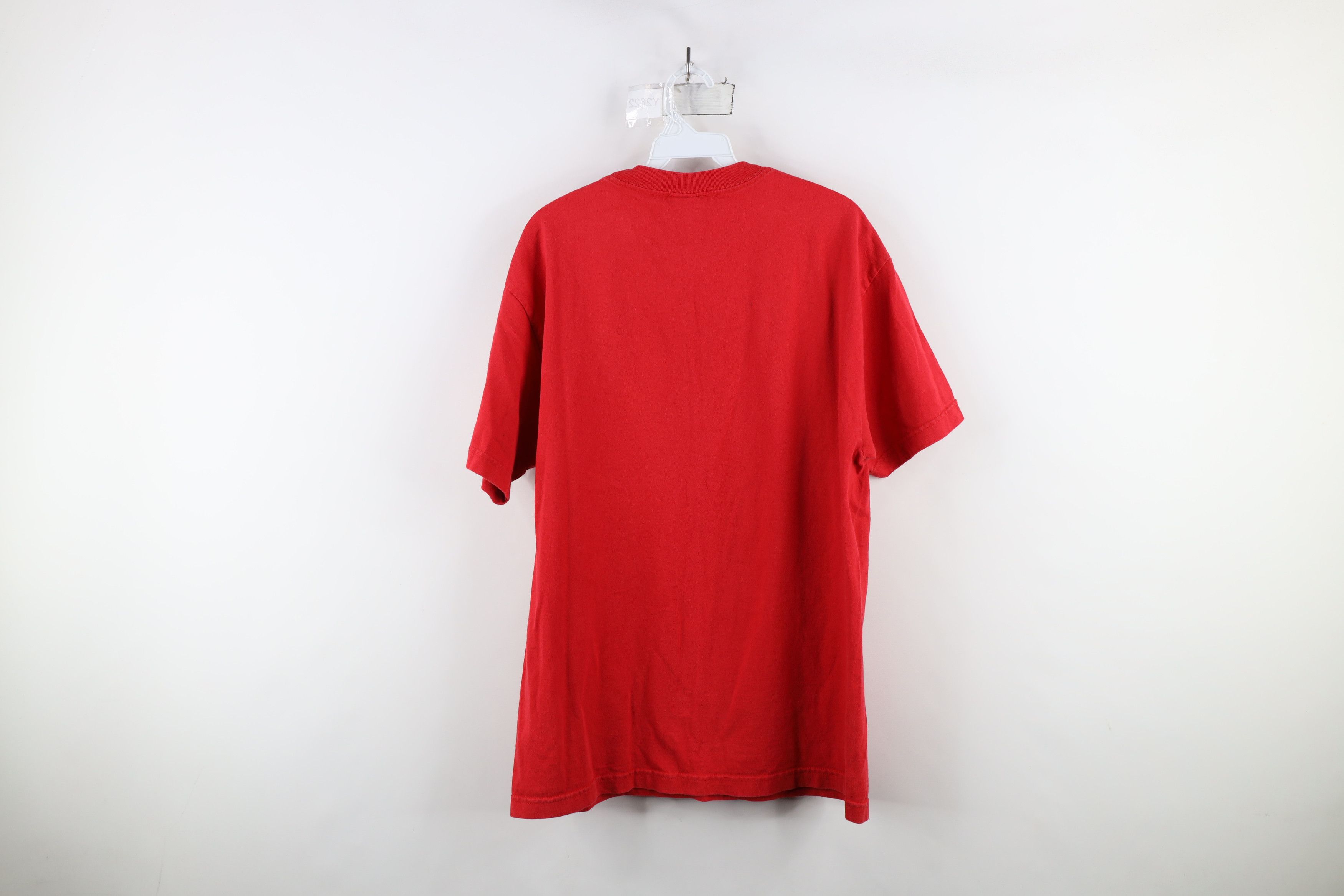 Element × Vintage Vintage 90s Y2K Element Skateboards T-Shirt Red Cotton Size US L / EU 52-54 / 3 - 11 Thumbnail