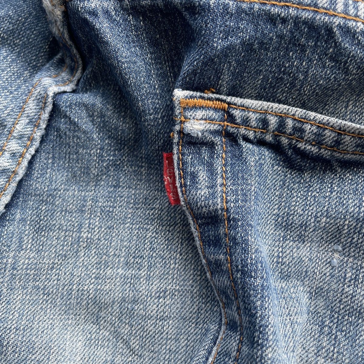 Levi's Vintage Clothing Vintage Levi’s 501 Ripped Faded Distressed Jeans Pants Denim Size US 35 - 10 Thumbnail