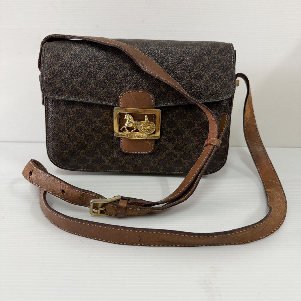 Celine Celine Macadam Box Vintage Sling Bag Size ONE SIZE - 1 Thumbnail