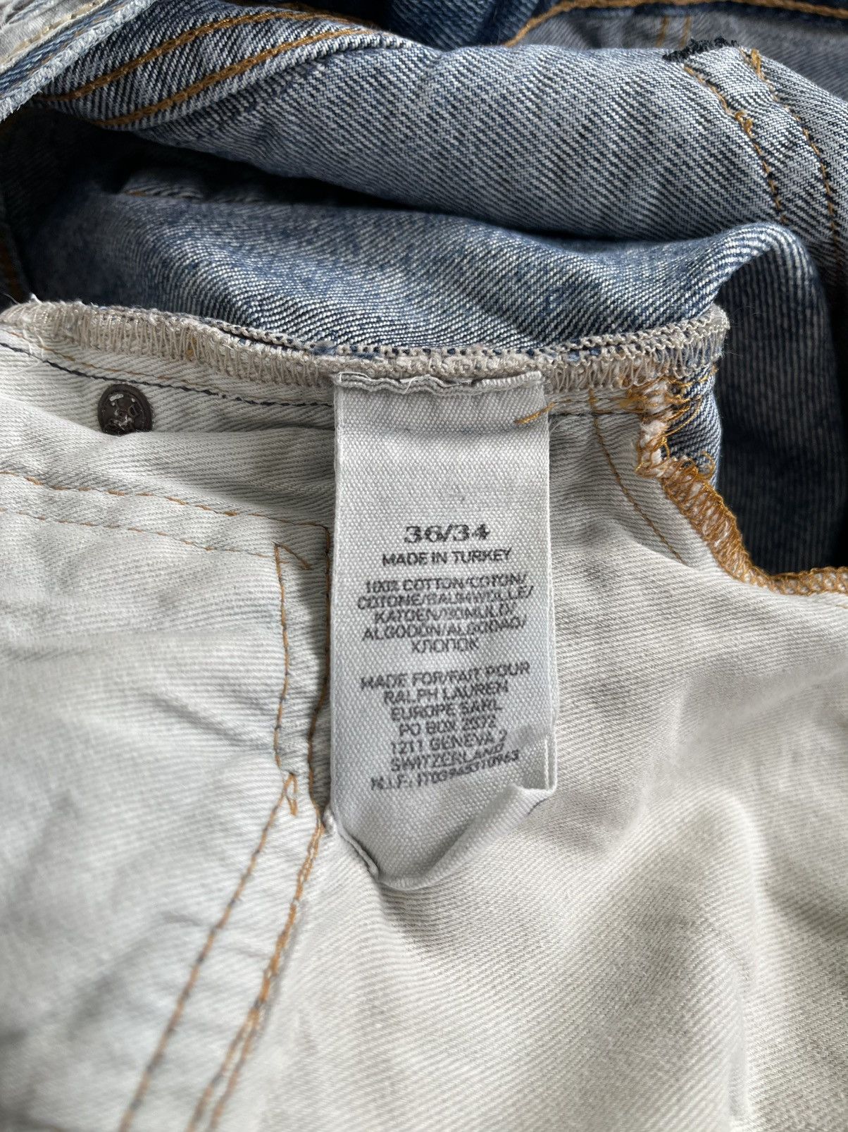 Denim & Supply Ralph Lauren Denim And Supply Ralph Lauren Faded Denim Slim Skinny Jeans Size US 36 / EU 52 - 14 Thumbnail