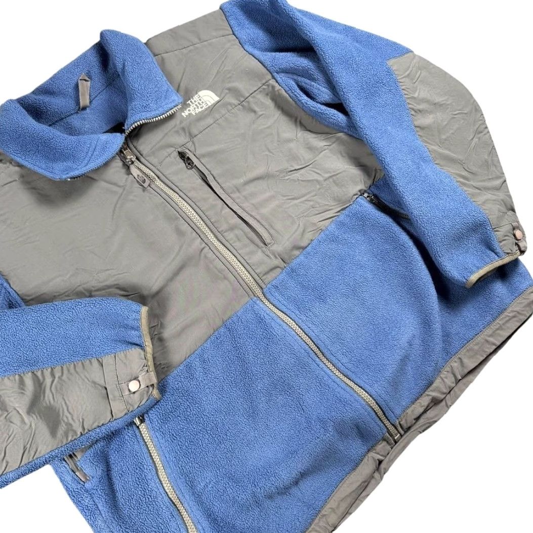 The North Face VINTAGE The North Face Denali Jacket Women L Full Zip Fleece Polartec 90s Blue Size L / US 10 / IT 46 - 2 Thumbnail