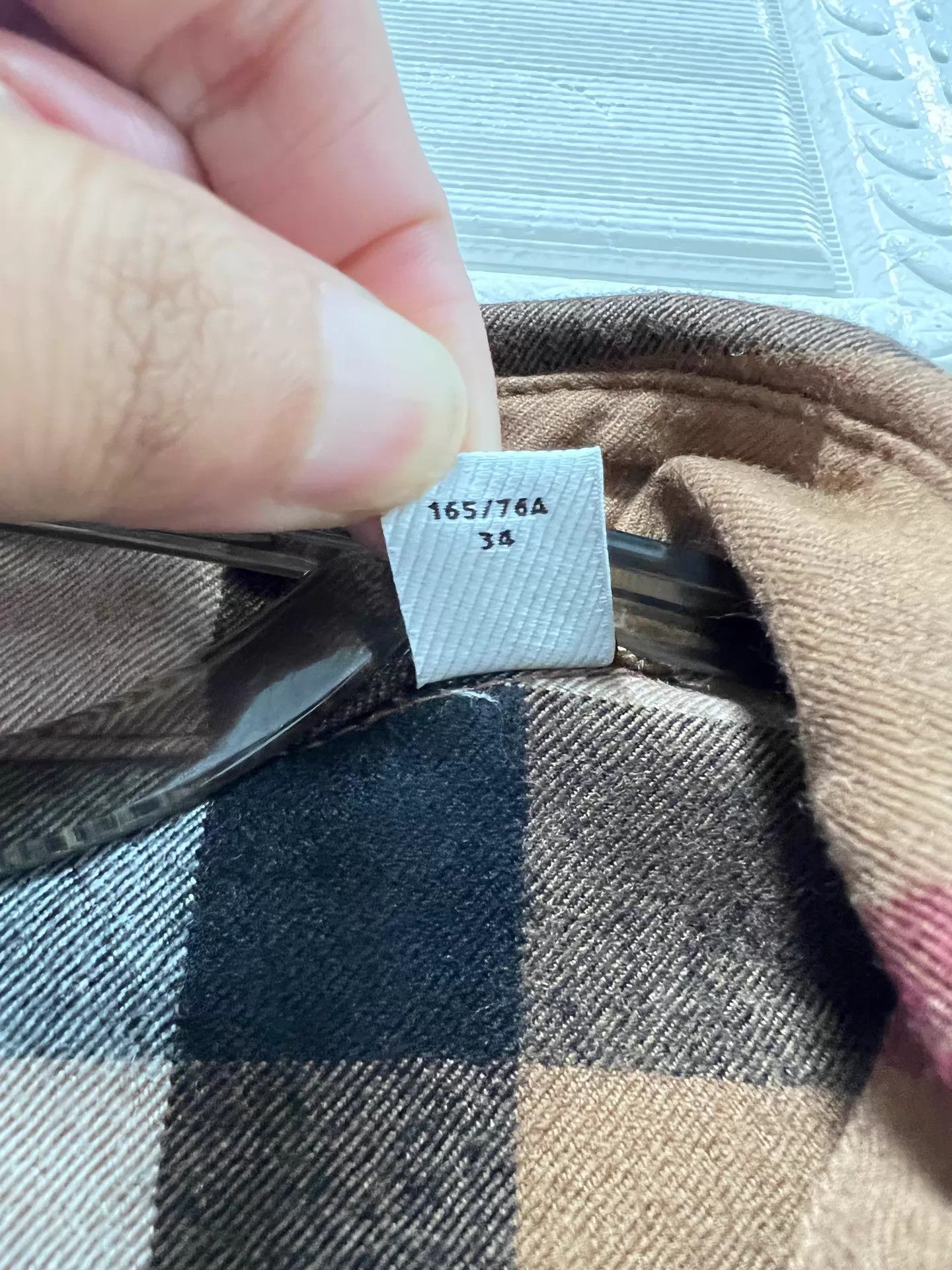 Burberry Burberry Check Wool Belted Longsleeve Shirt Dress 34 Size XXS / US 00 / IT 34 - 5 Thumbnail