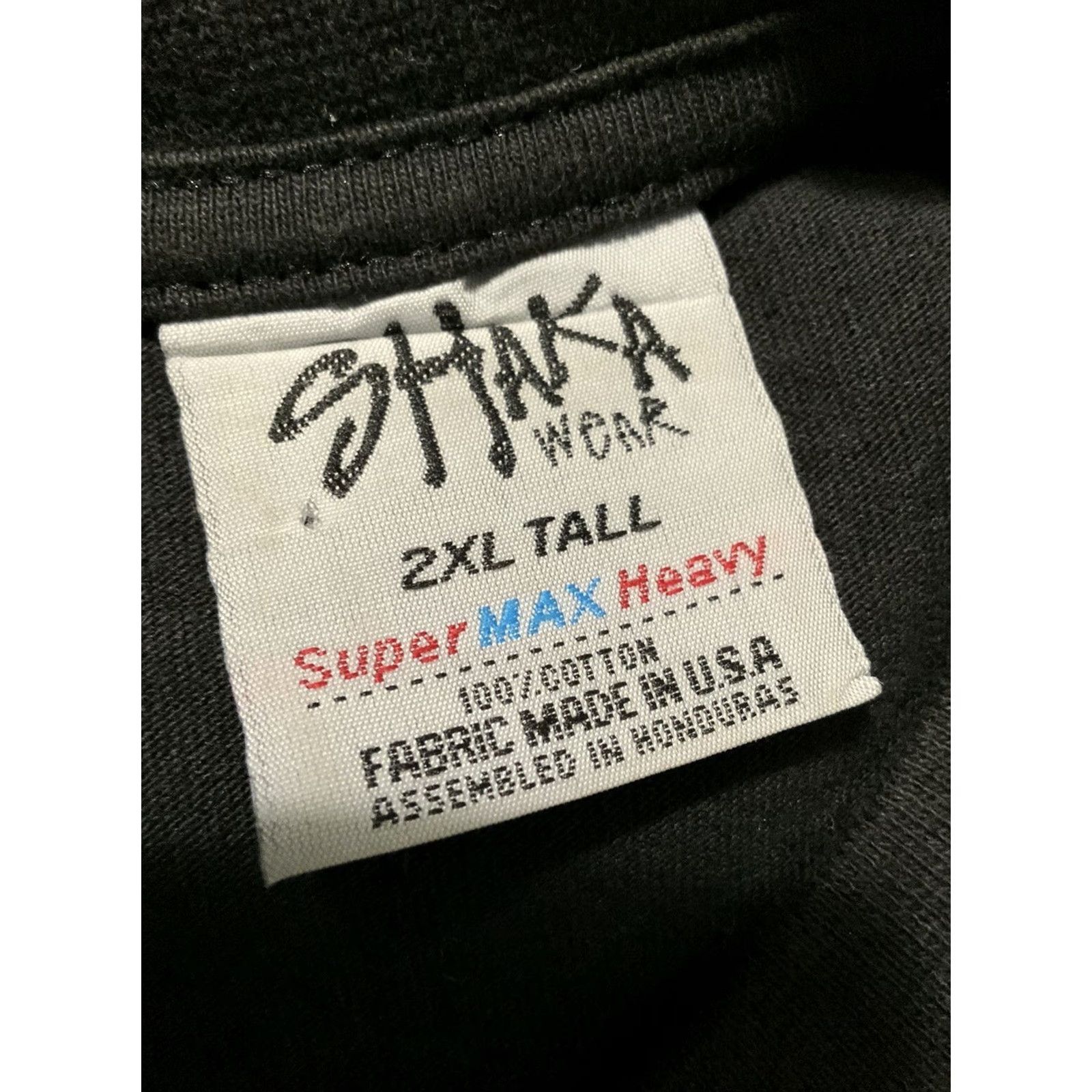 Vintage VINTAGE Hustler Tupac Studded Embellished Money Hip Hop Rap T-Shirt 2XLT Mens Black 90s 2000s Shirts Size US XXL / EU 58 / 5 - 6 Thumbnail