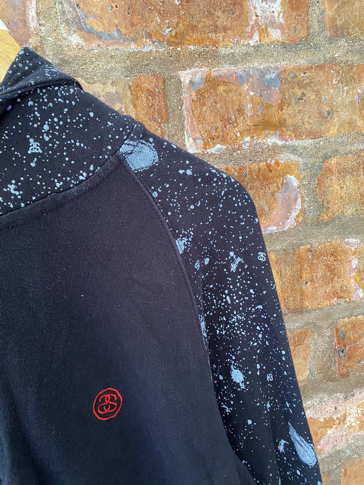 Stussy 2000s Stussy Galaxy hoodie Size US L / EU 52-54 / 3 - 7 Thumbnail