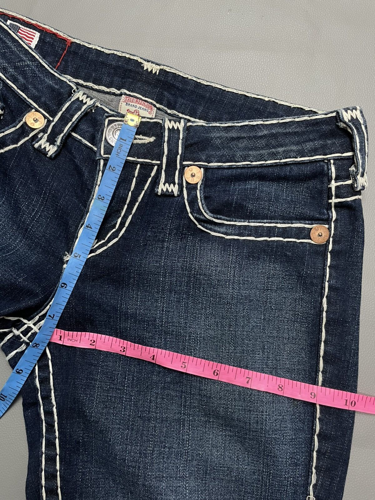 True Religion True Religion Flare Jeans Size 28" / US 6 / IT 42 - 9 Thumbnail