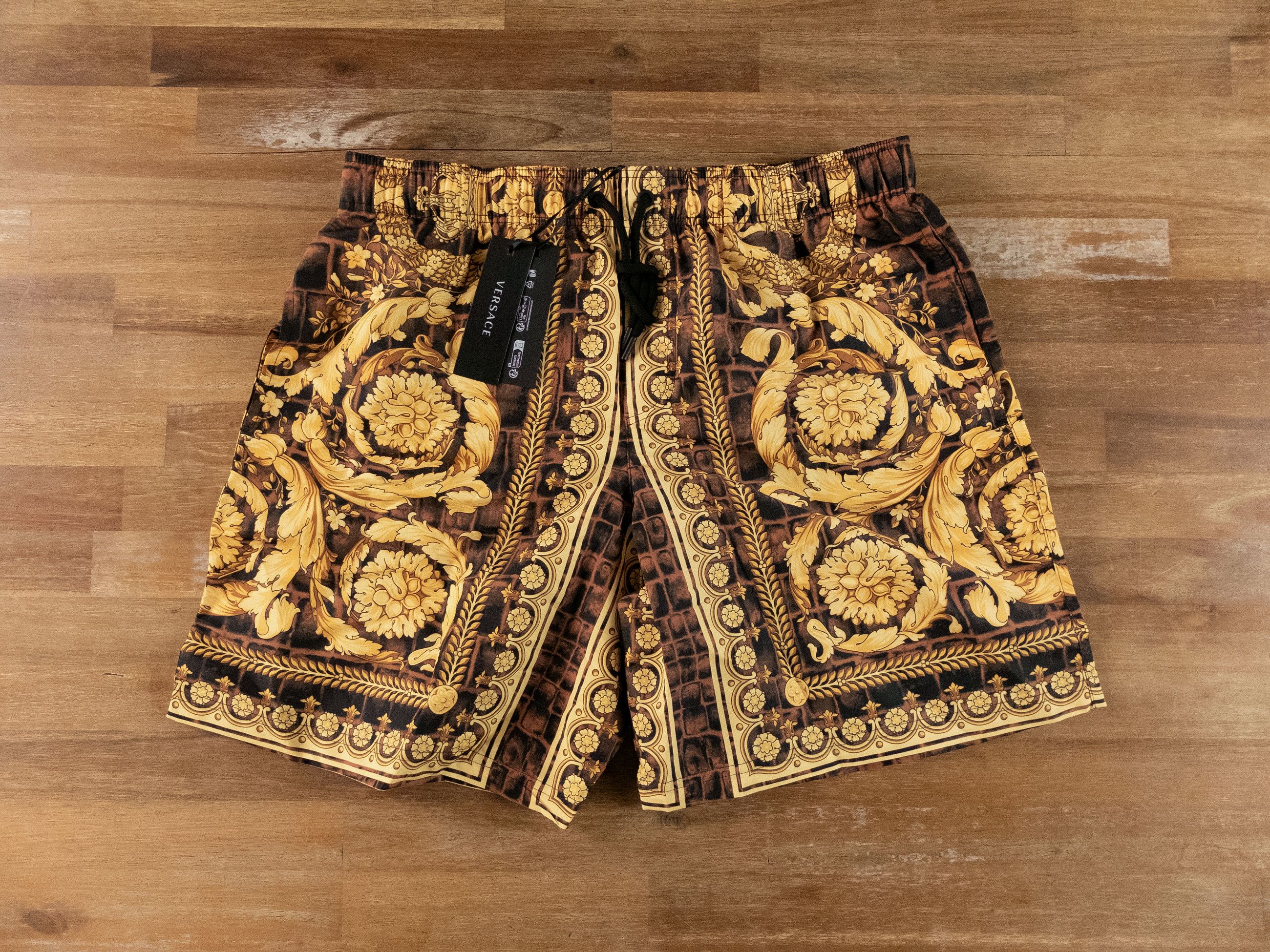 Versace VERSACE barocco baroque print swim shorts 4 Medium trunks Size US 32 / EU 48 - 4 Thumbnail