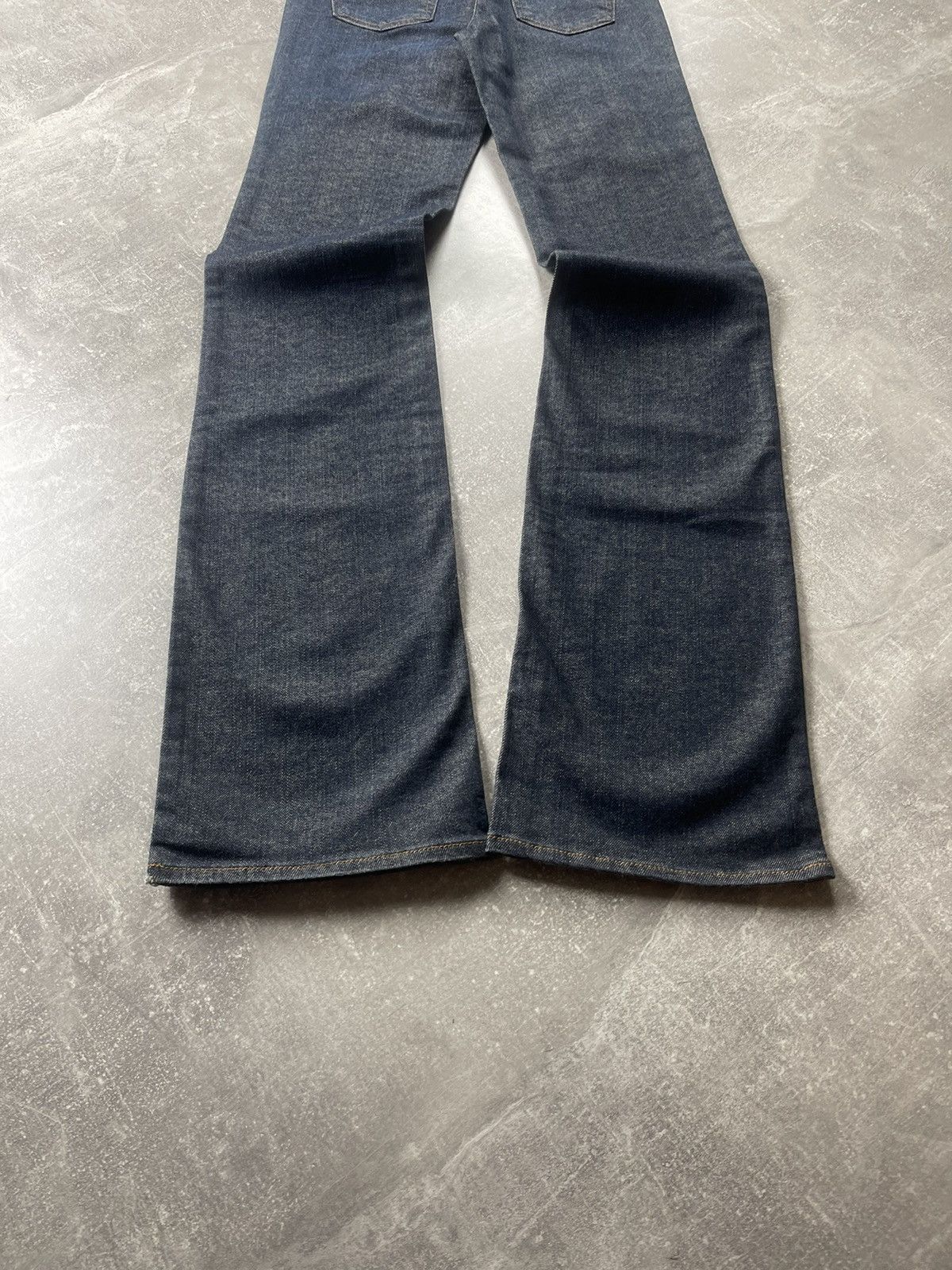 Just Cavalli Just Cavalli Flared Boot Cut Dark Blue Gradient Denim Jeans Size 27" / US 4 / IT 40 - 3 Thumbnail
