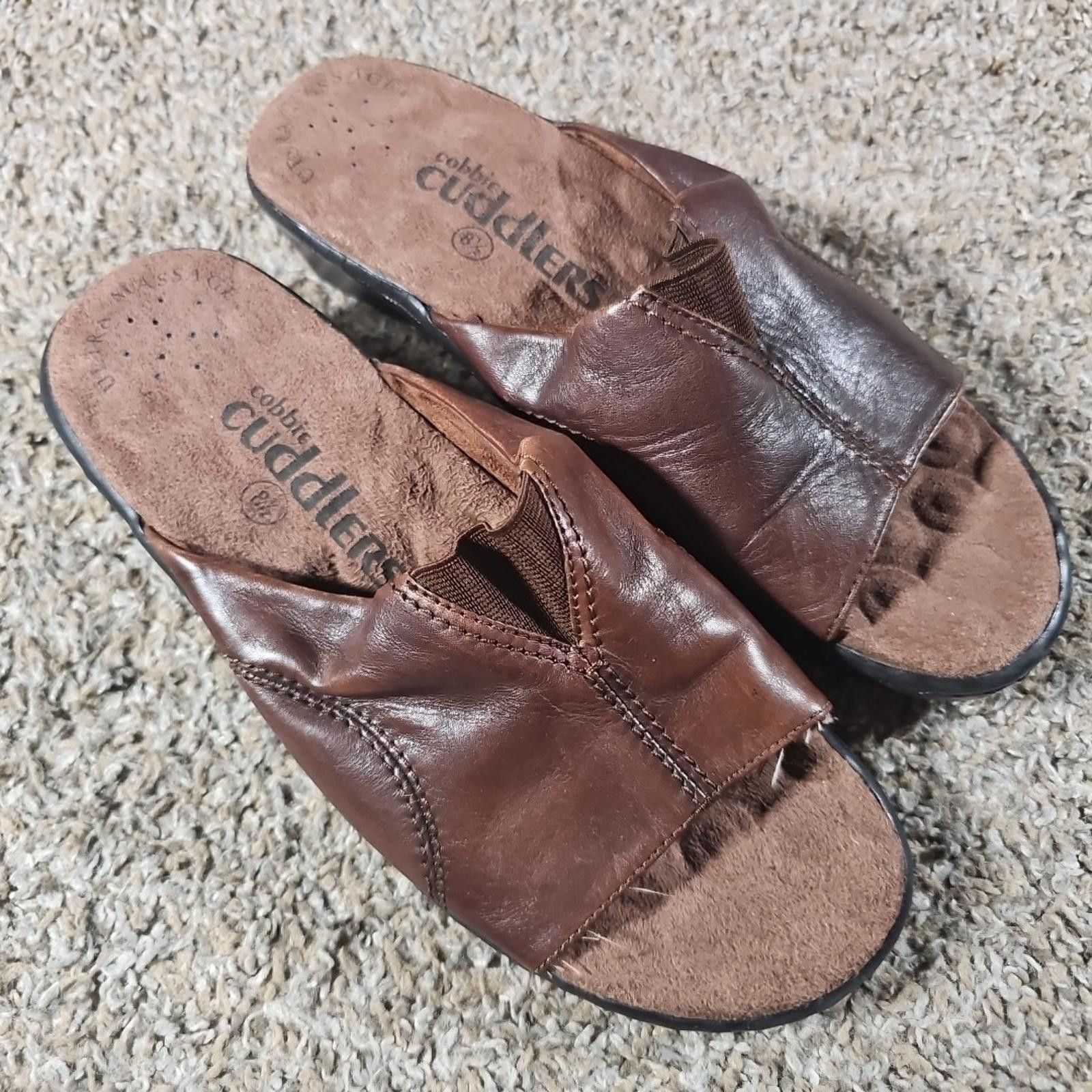 Other Cobbie Cuddlers 8½ Ultra Massage Slip On Sandals Size US 8.5 / IT 38.5 - 1 Thumbnail