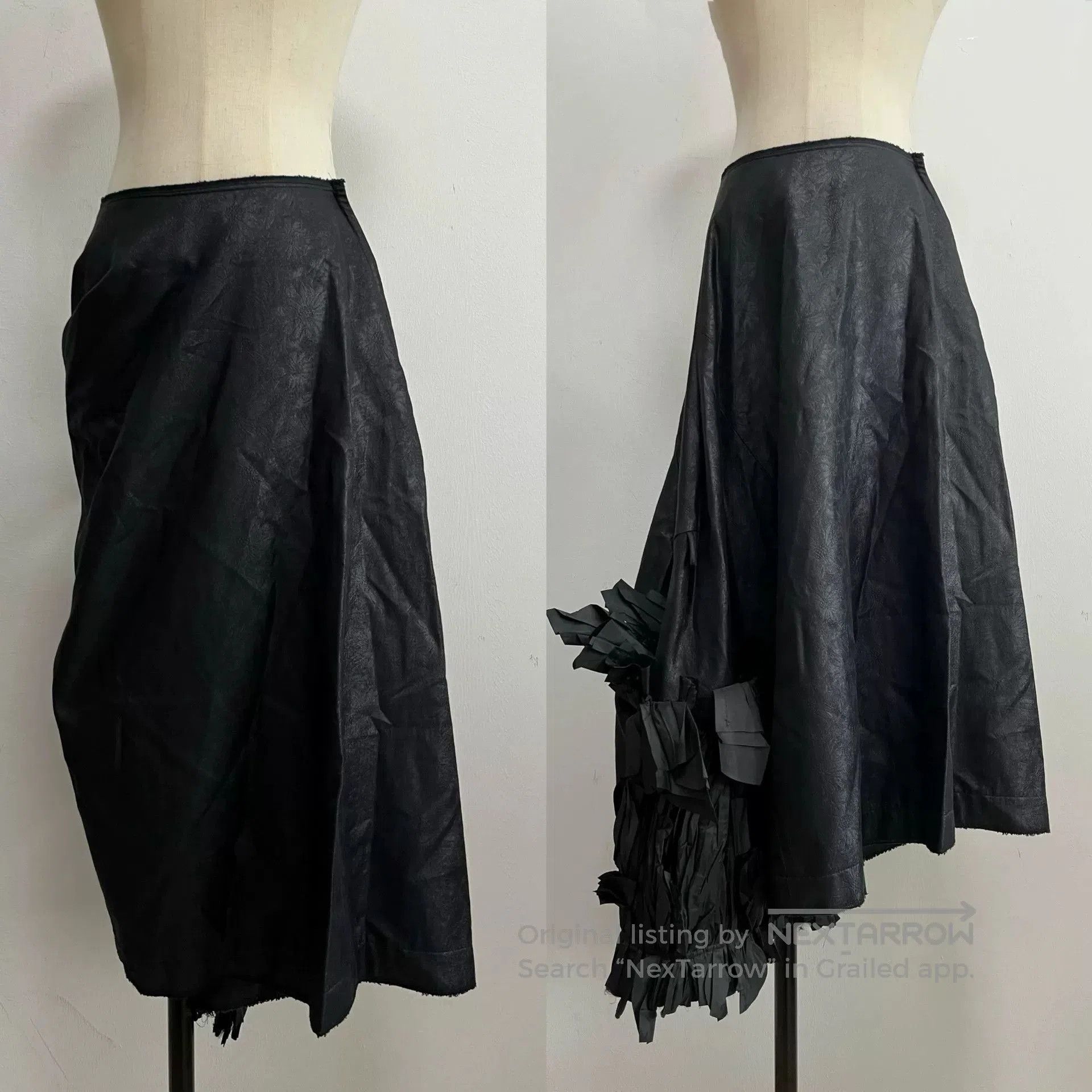 Rei Kawakubo Comme des Garçons 2004AD Floral Skirt. Size 37" - 3 Thumbnail