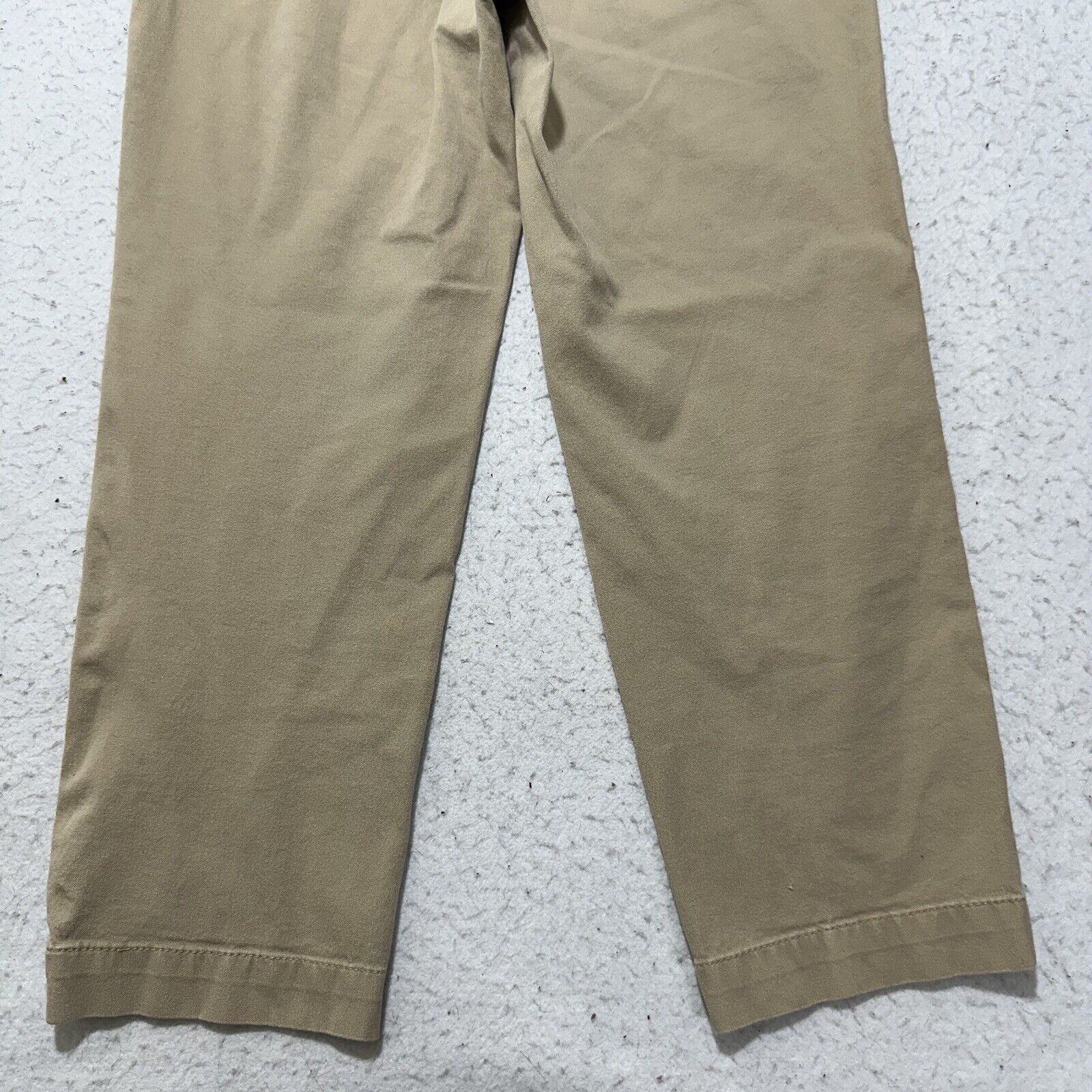 Other Talbots 6P Flat Front Chino Pants Khaki Mid Rise 24" Inseam Size 28" / US 6 / IT 42 - 8 Thumbnail