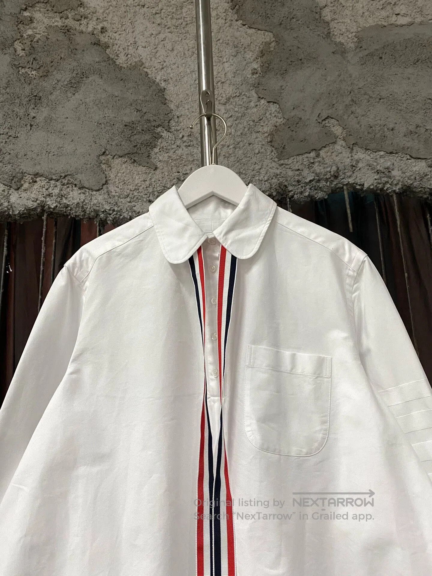 Thom Browne thom browne long sleeve white shirt. Size US M / EU 48-50 / 2 - 3 Thumbnail
