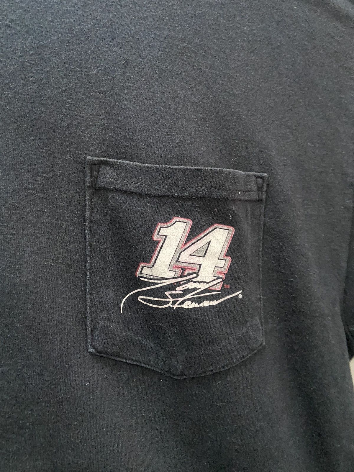 NASCAR TONY STEWART 14 NASCAR POCKET SHORT SLEEVE TEE SHIRT Size US XL / EU 56 / 4 - 5 Thumbnail