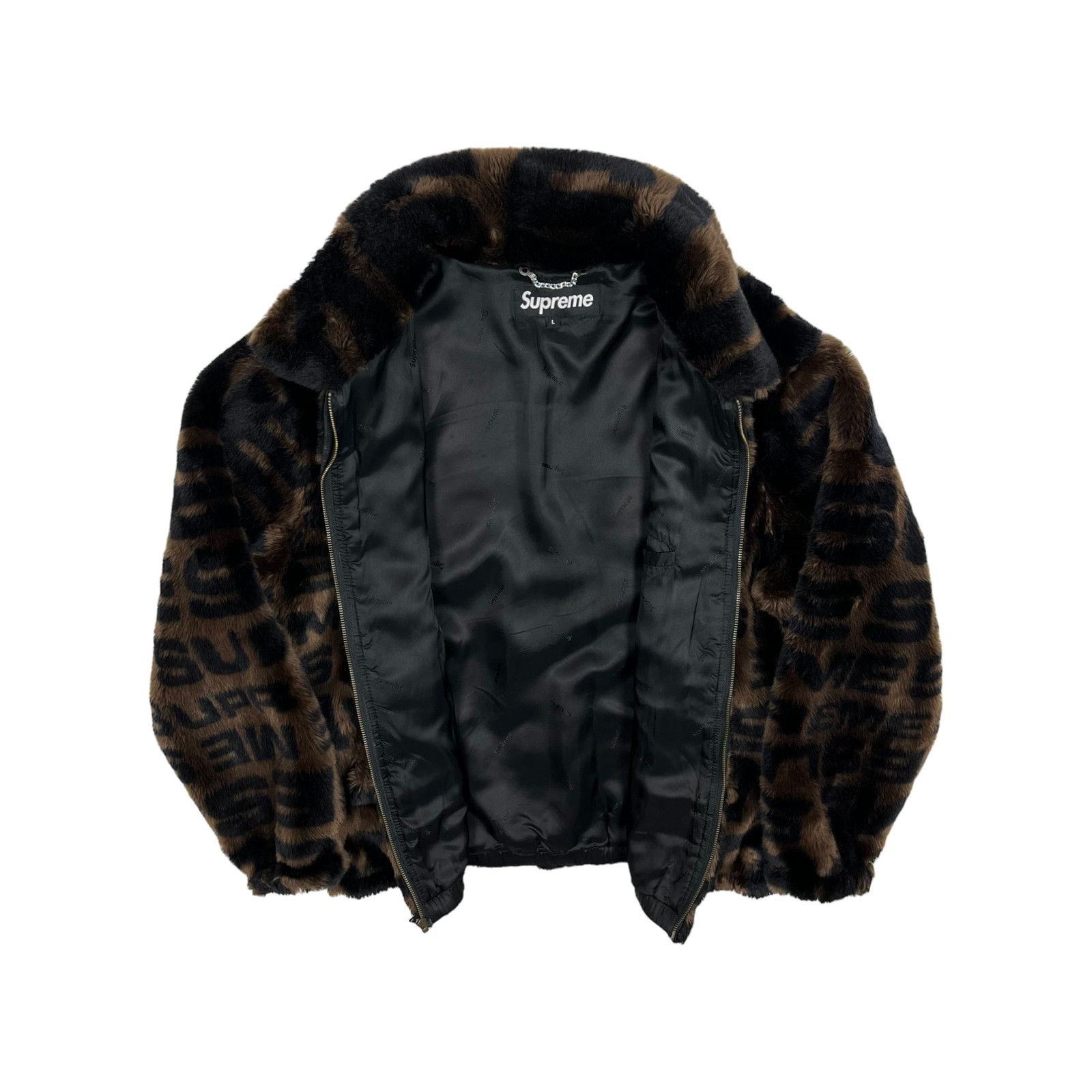 Supreme 2018 Supreme Faux Fur Jacket Size US L / EU 52-54 / 3 - 3 Thumbnail