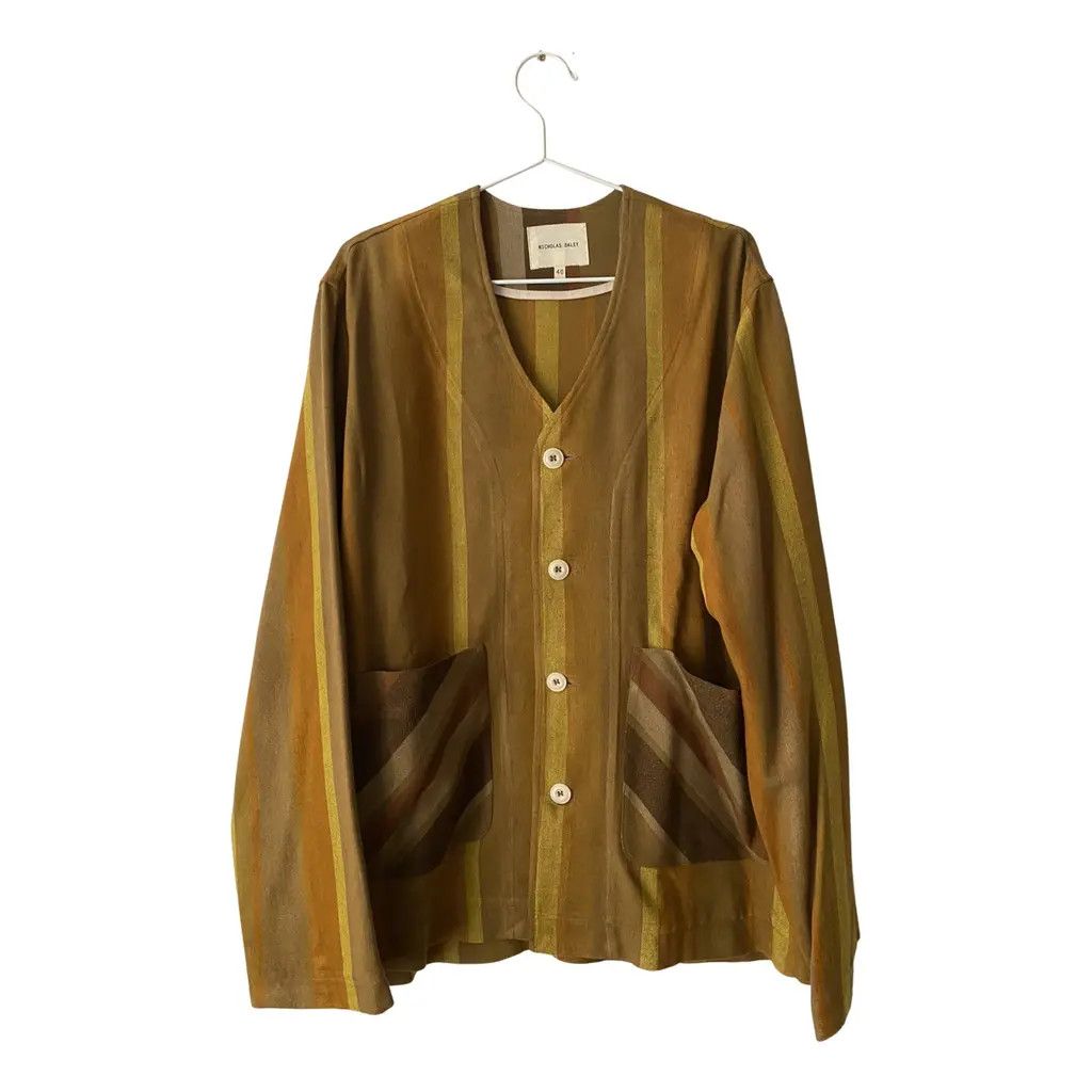 Nicholas Daley Nicholas Daley Multicolor Striped Light Jacket Size US L / EU 52-54 / 3 - 8 Thumbnail