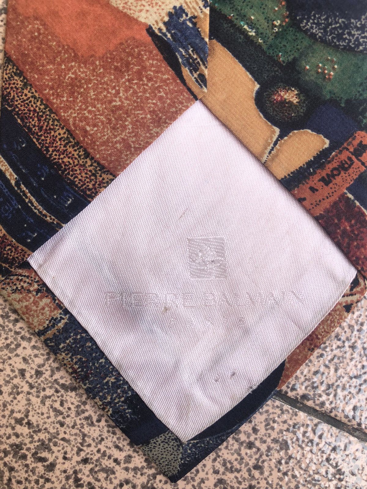 Pierre Balmain Balmain pattern tie Size ONE SIZE - 5 Thumbnail