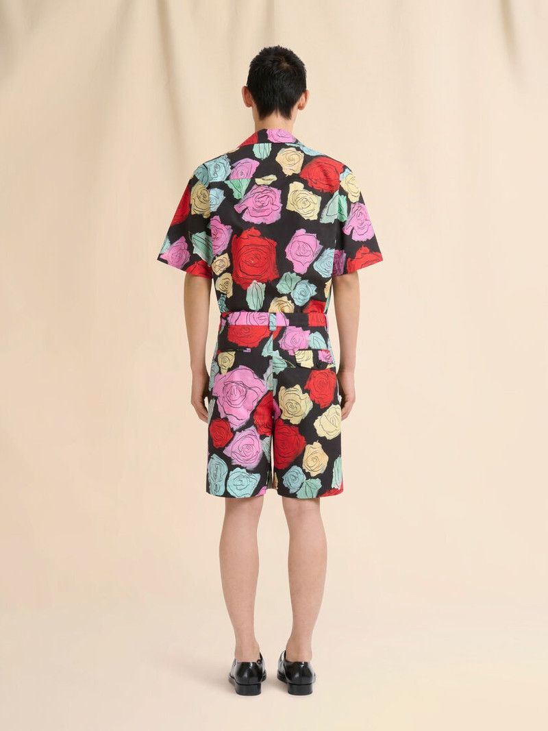 Marni o1f1d3z0326 Poplin Shorts in Multicolor Size US 34 / EU 50 - 3 Thumbnail