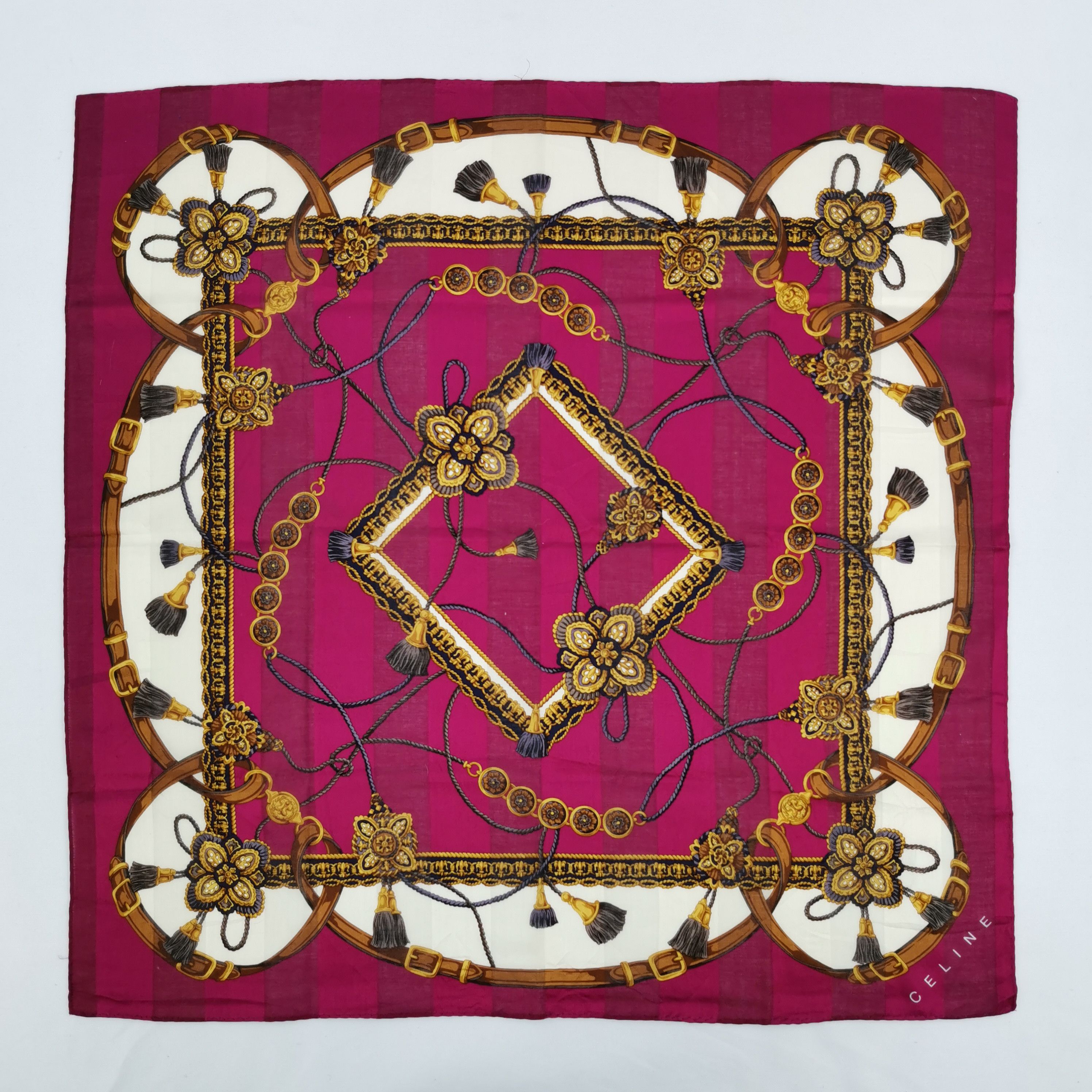 Celine Vintage CELINE Handkerchief Neckerchief Bandana Size ONE SIZE - 1 Thumbnail