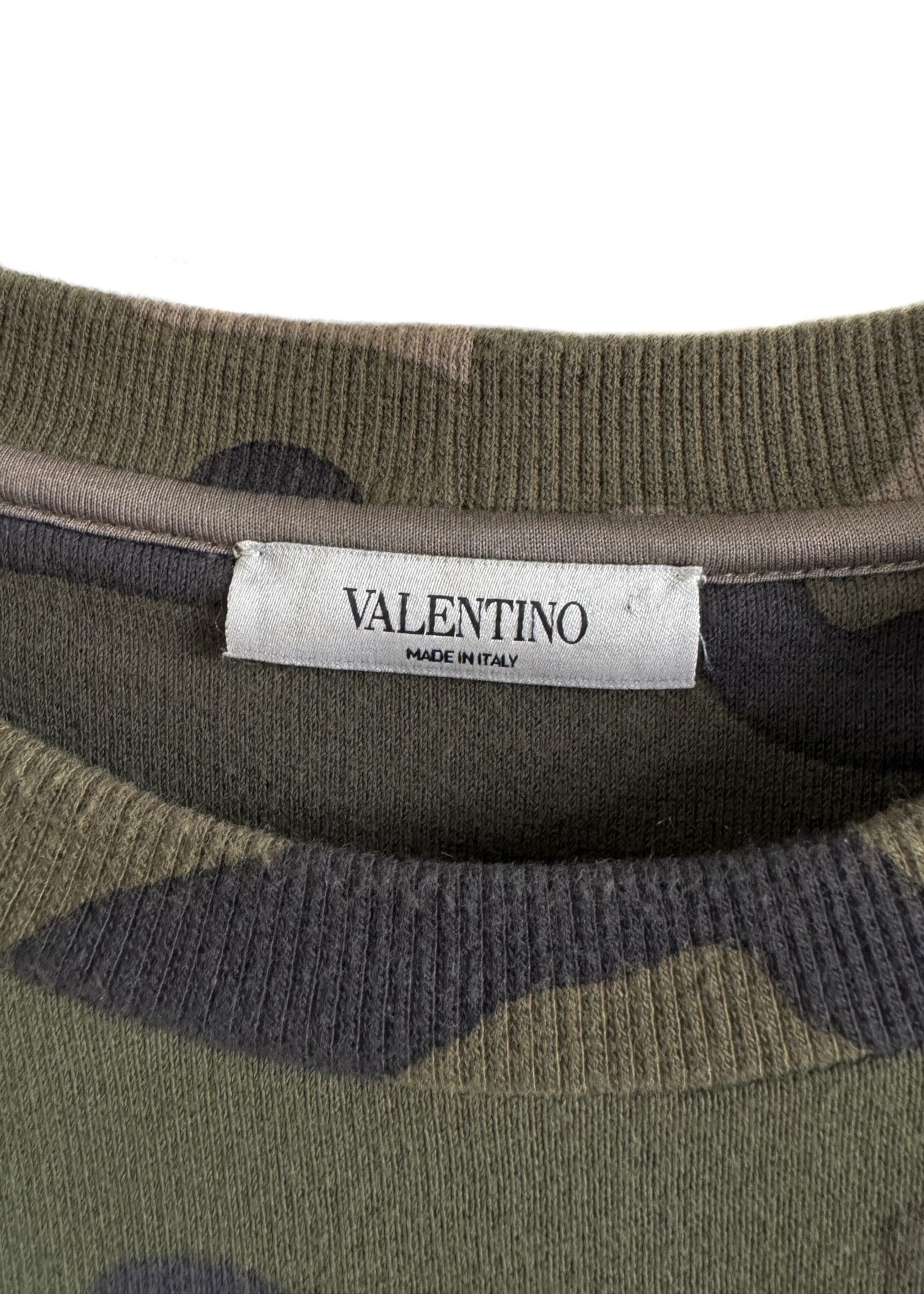 Valentino Valentino Green Camouflage Sweatshirt Size US L / EU 52-54 / 3 - 4 Thumbnail