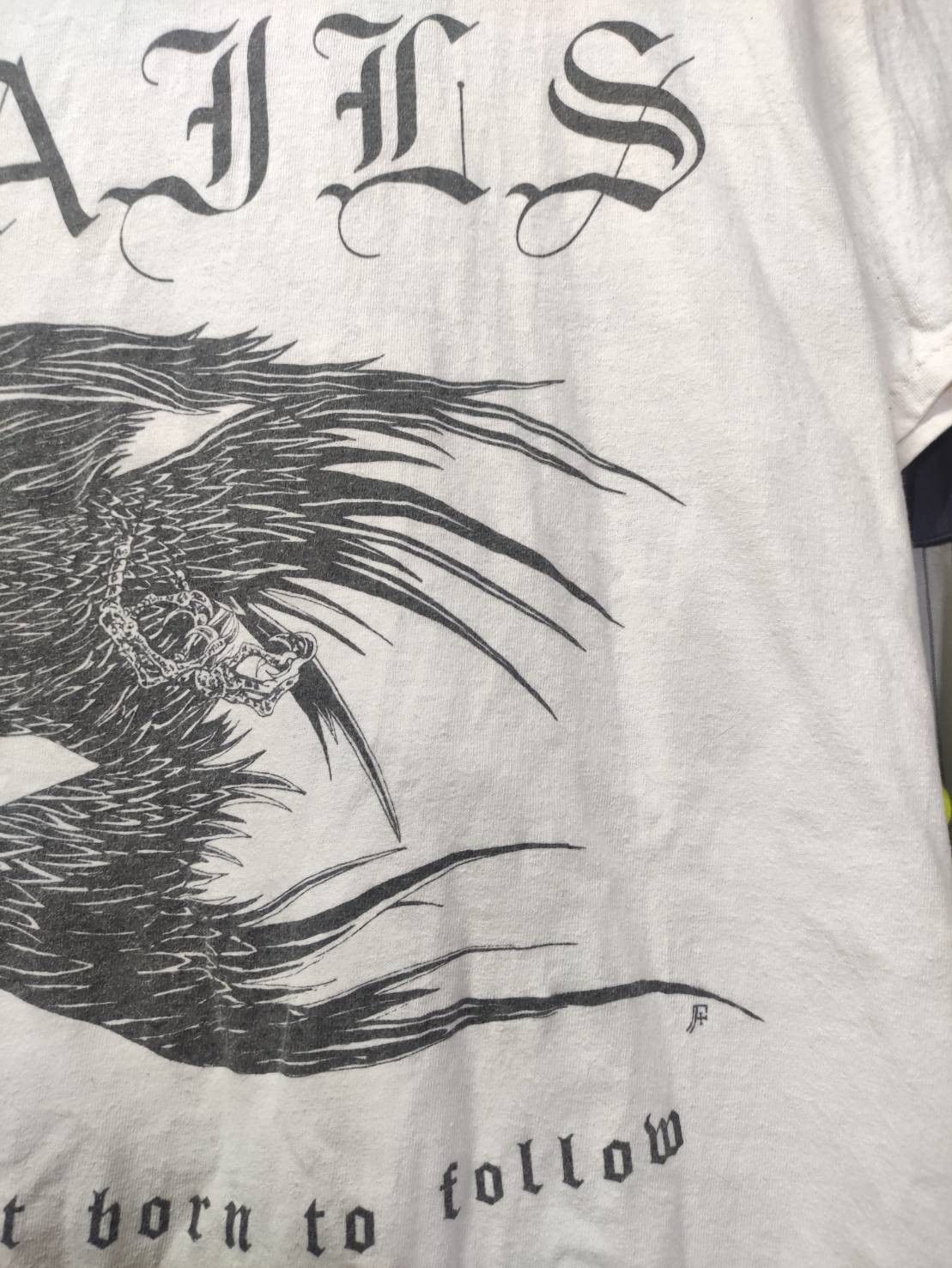 Band Tees Vtg Nails Band " I Wasn't Born To Follow " Singel Promo Size US M / EU 48-50 / 2 - 5 Thumbnail