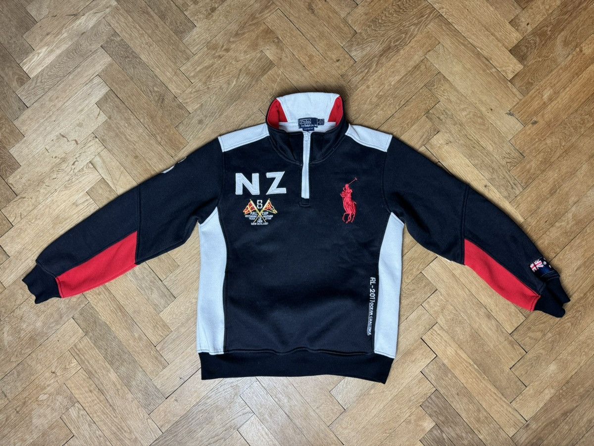 Polo Ralph Lauren Polo Ralph Lauren Ocean Challenge NZ 1/4 Zip Sweatshirt L Size US L / EU 52-54 / 3 - 1 Thumbnail