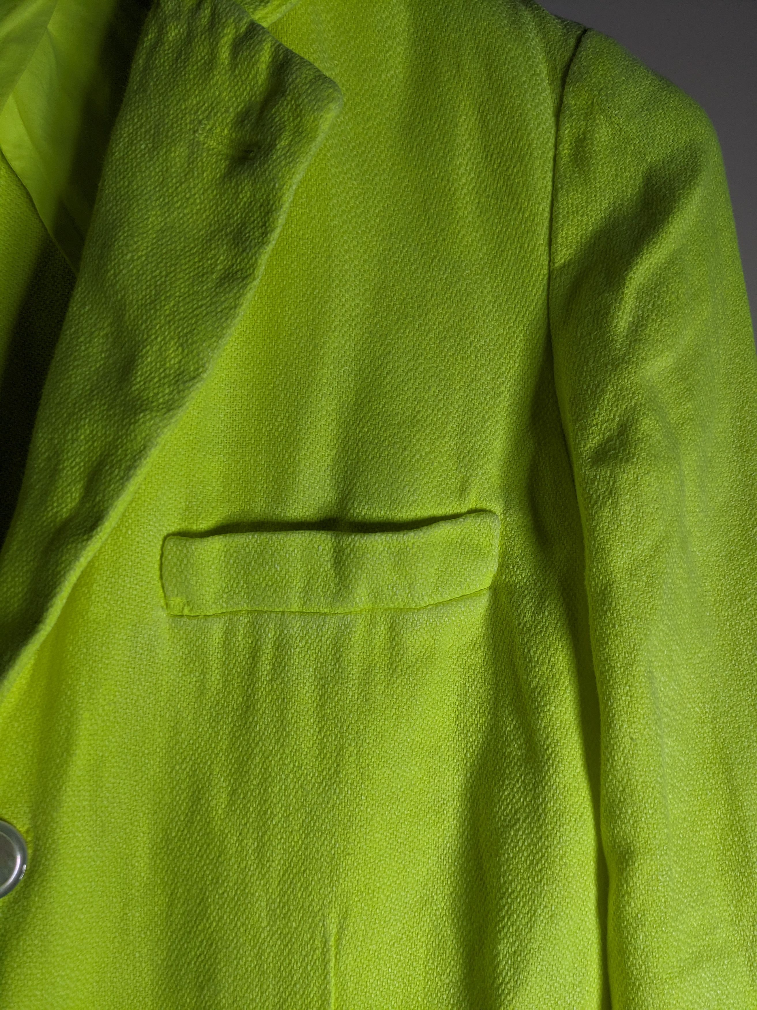 Polo Ralph Lauren Polo Ralph Lauren Linen Blazer Jacket Size 8 Chartreuse Size M / US 6-8 / IT 42-44 - 7 Thumbnail