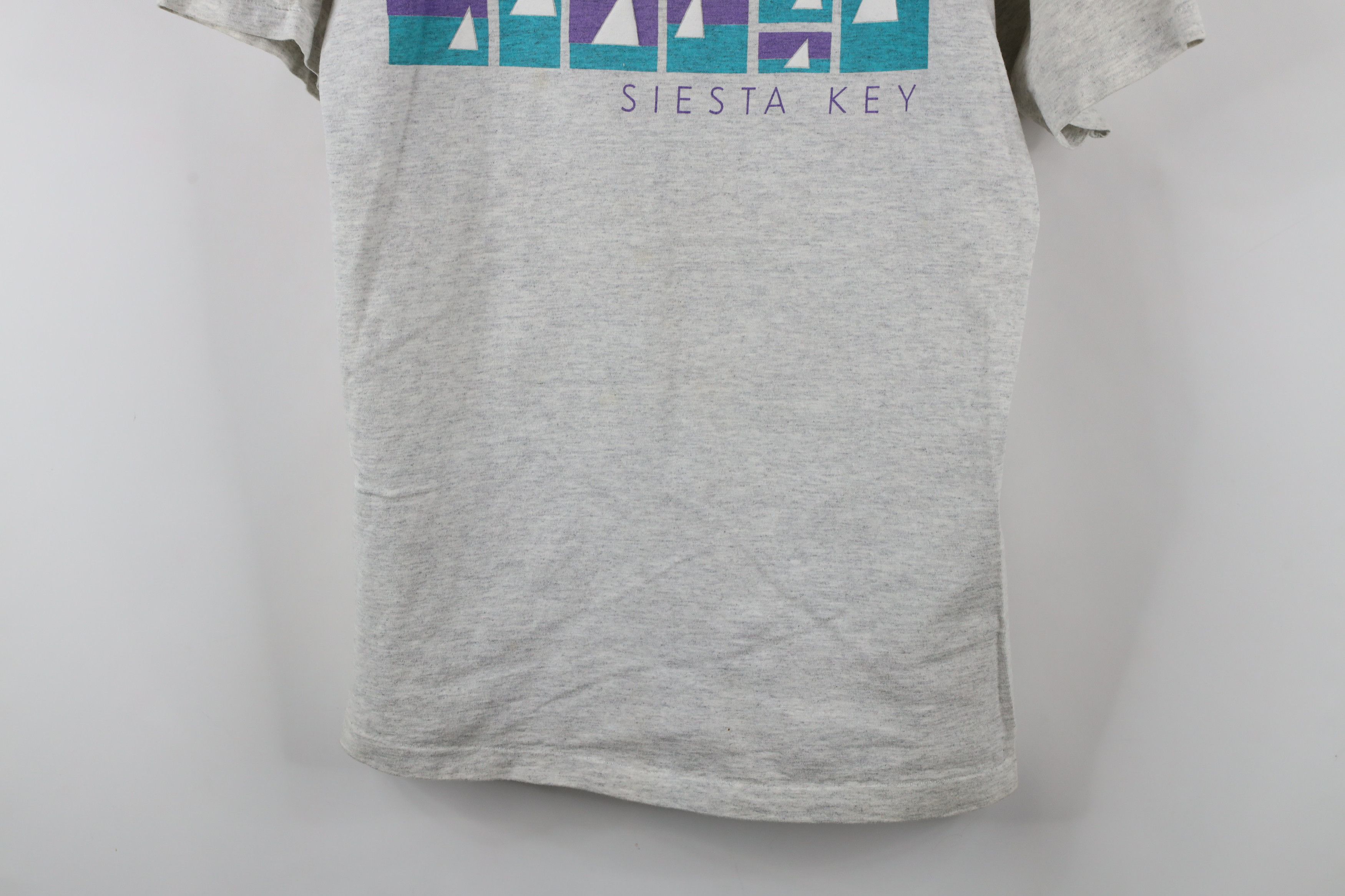 Vintage Vintage 90s Streetwear Sailing Siesta Key T-Shirt USA Size US L / EU 52-54 / 3 - 3 Thumbnail