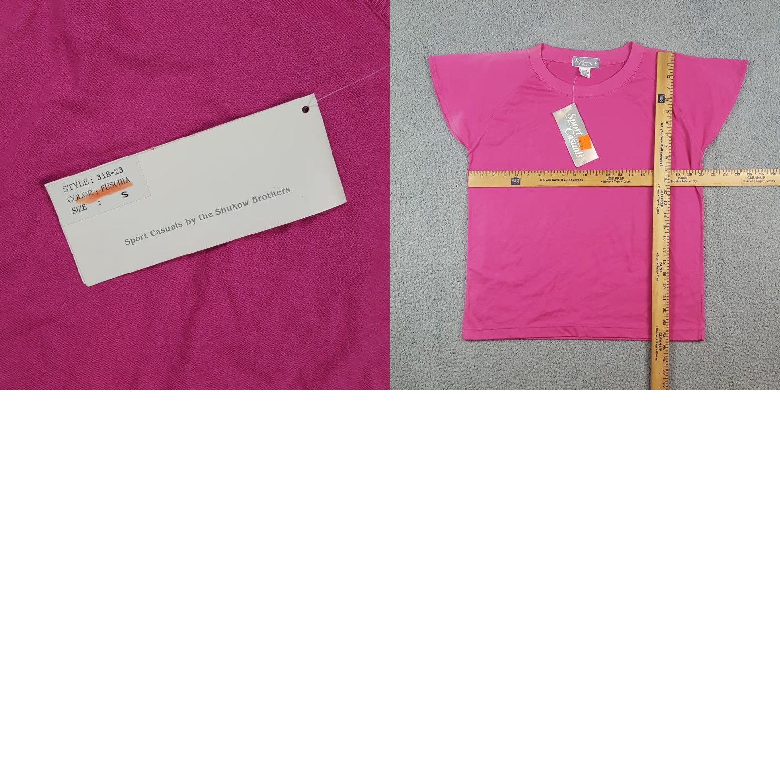 Pinko VINTAGE Sports Casuals T-Shirt Short Sleeve Women S Pink 90s Neon Pink Workout Top Casual 80s 90s Classic Retro Vintage Shirt Womens Size S / US 4 / IT 40 - 8 Thumbnail