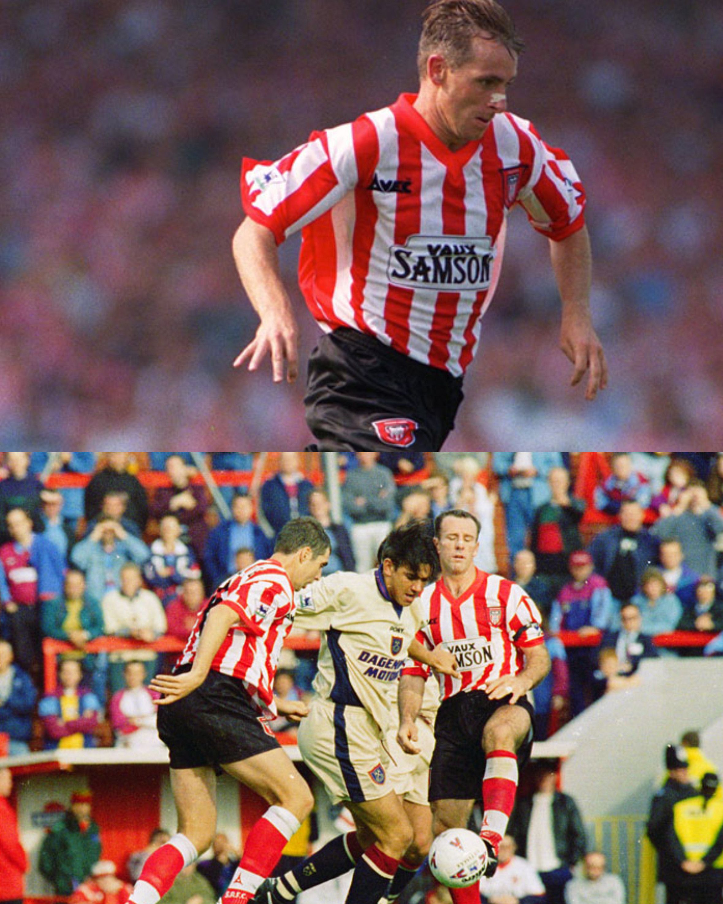 Other Sunderland AFC Home Kit 1996 1997 Size US M / EU 48-50 / 2 - 3 Thumbnail