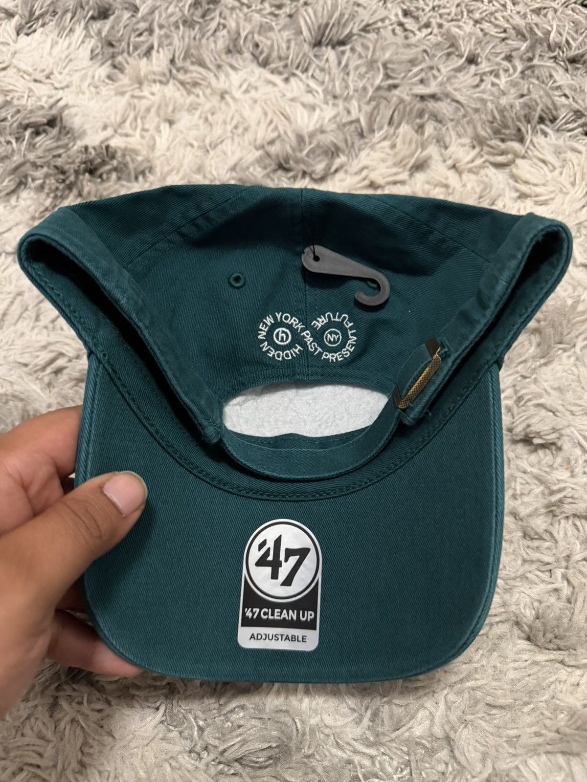47 Brand × HIDDEN HIDDEN NY x 47’ BOOMERANG LOGO CAP in GREEN (BRAND NEW) Size ONE SIZE - 5 Thumbnail