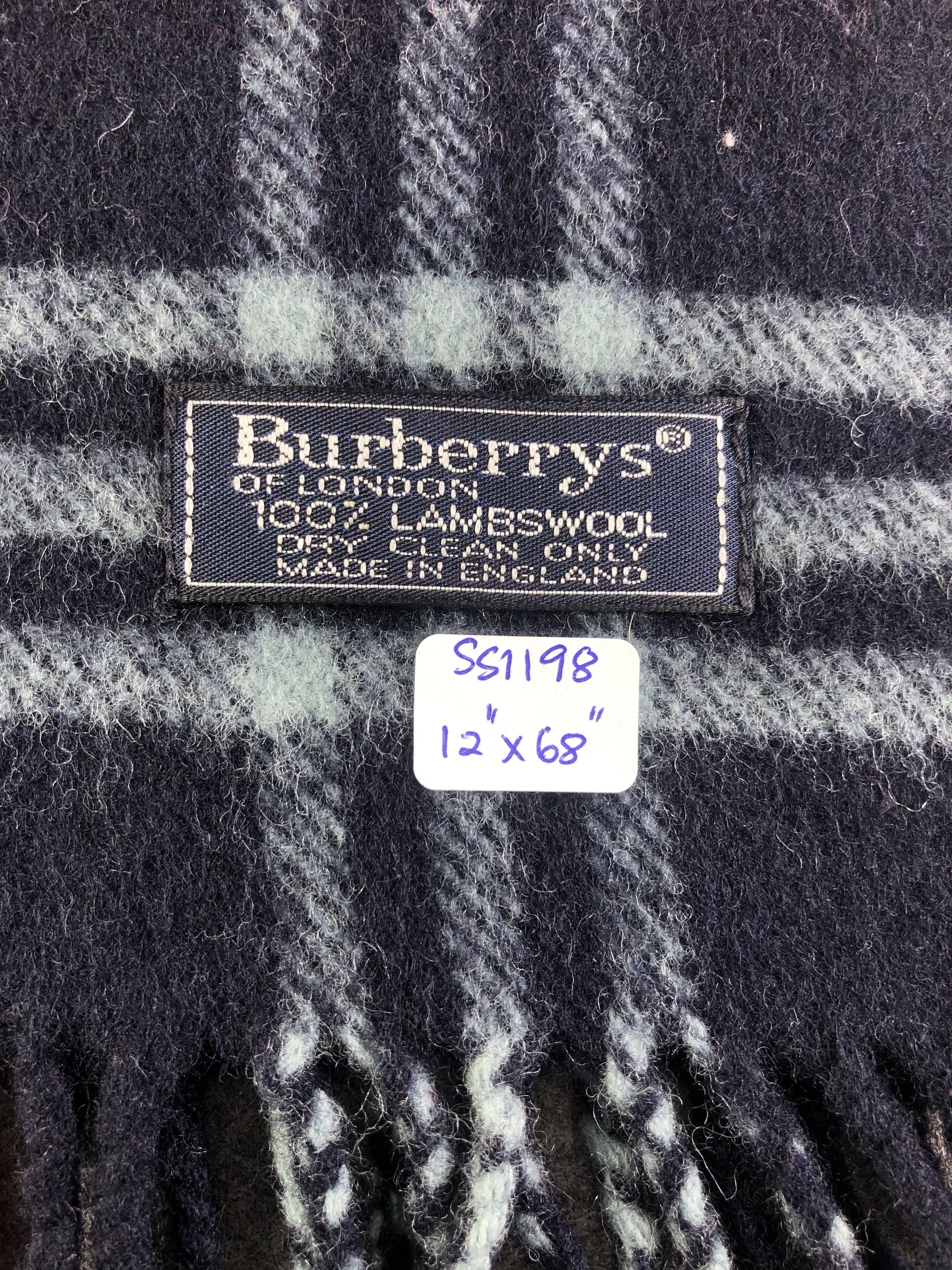 Burberry Burberrys Scarf / Muffler / Neckwear SS1198 Size ONE SIZE - 4 Thumbnail