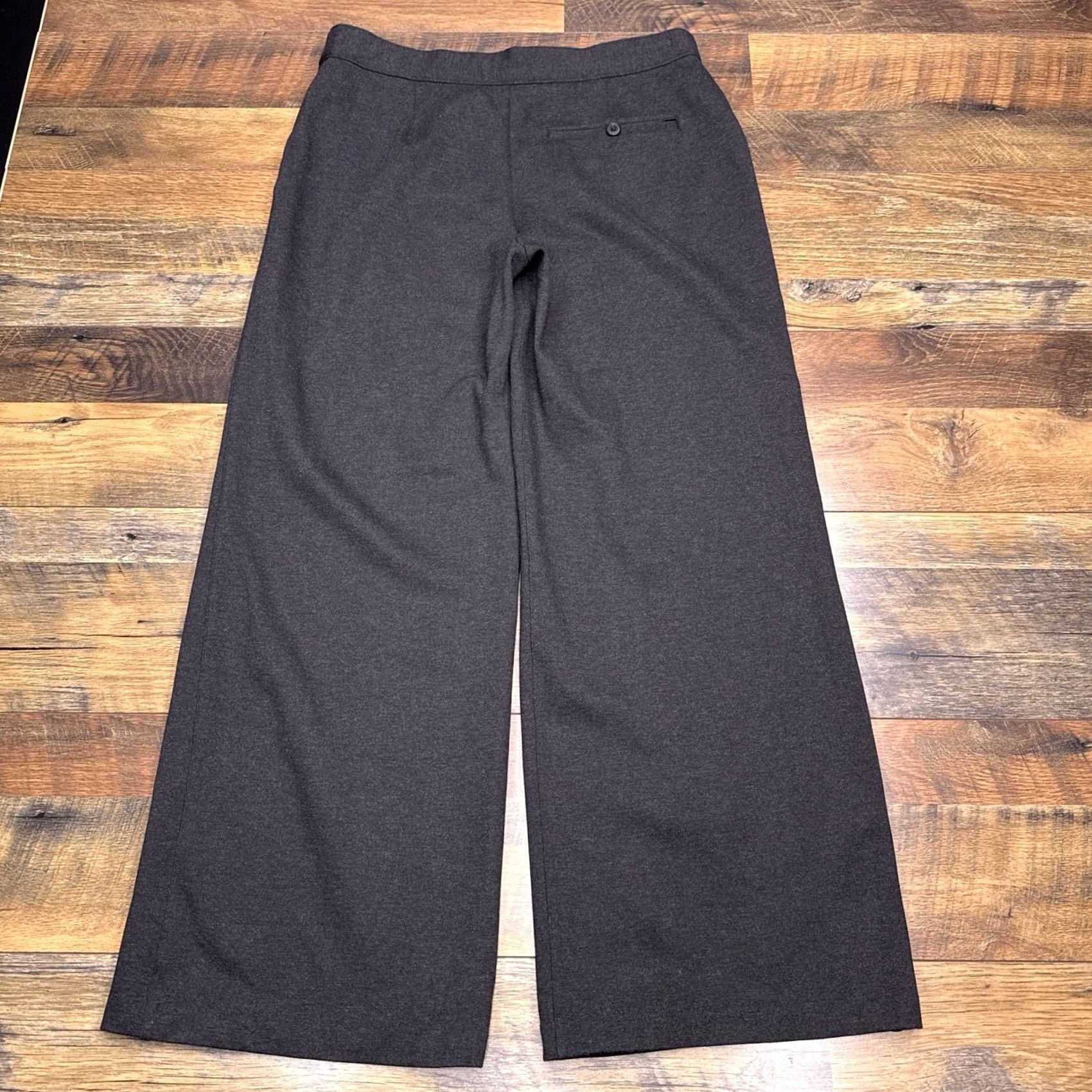 Spanx Spanx The Perfect Pant Wide-Leg Pull On Pants Gray 20385Q Petite Large Size 36" / US 14 / IT 50 - 2 Thumbnail