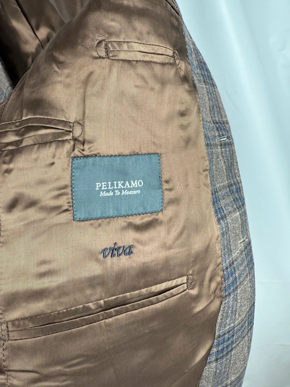 Other Pelikamo Plaid Blazer Wool size M Size 40R - 10 Thumbnail