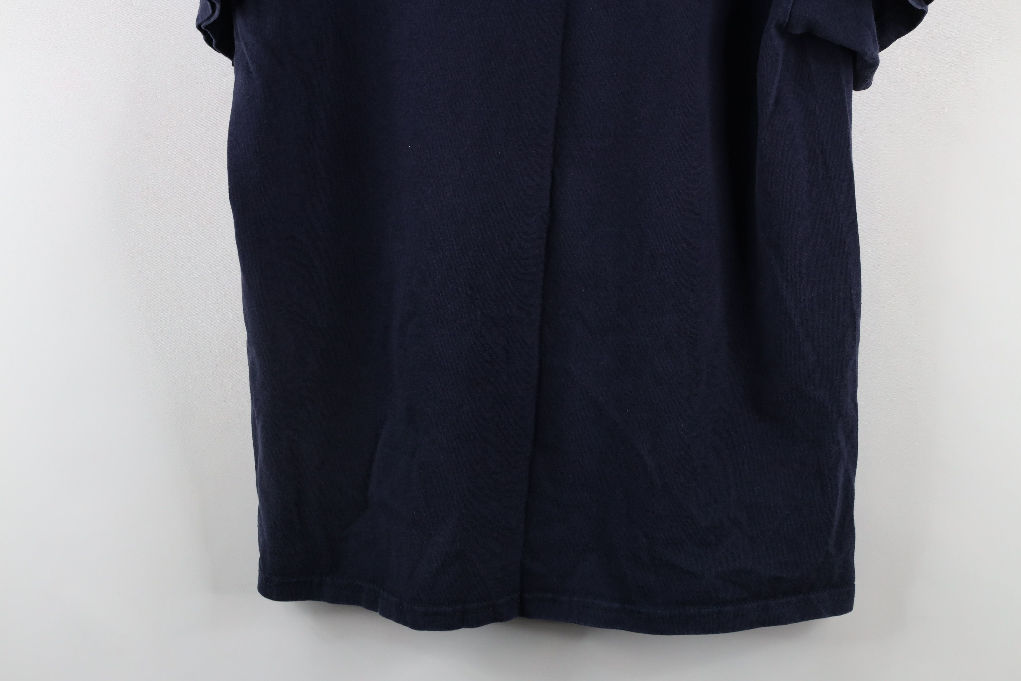 Vintage Vintage 90s Spell Out University of Michigan T-Shirt Blue Size US M / EU 48-50 / 2 - 9 Thumbnail