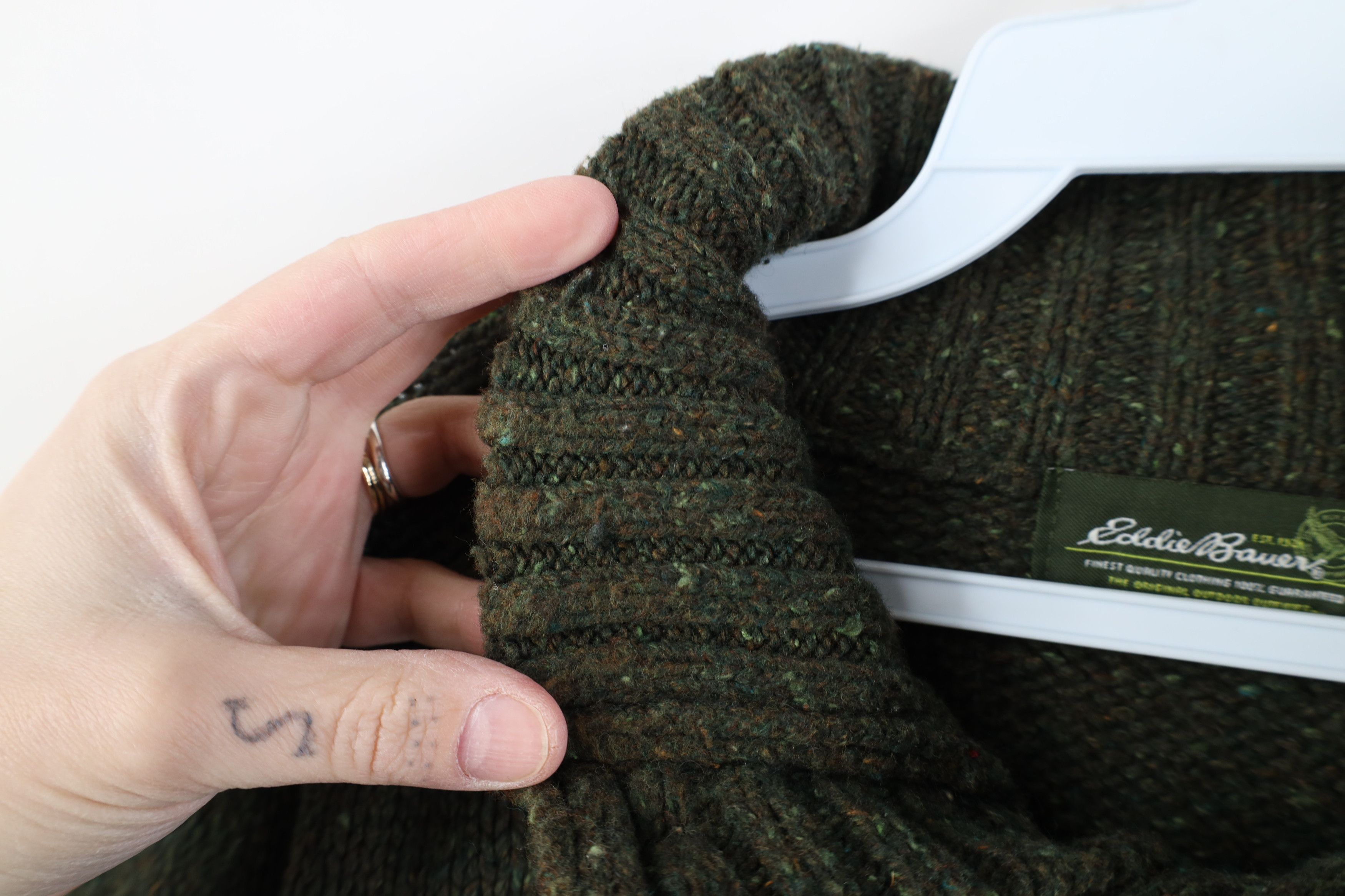 Eddie Bauer Vintage Eddie Bauer Rainbow Fleck Knit Henley Sweater Size US S / EU 44-46 / 1 - 5 Thumbnail