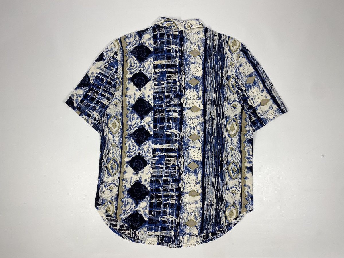 Vintage Vintage Made In France 80s 90s Crazy Abstract Party Festival Size L / US 10 / IT 46 - 9 Thumbnail
