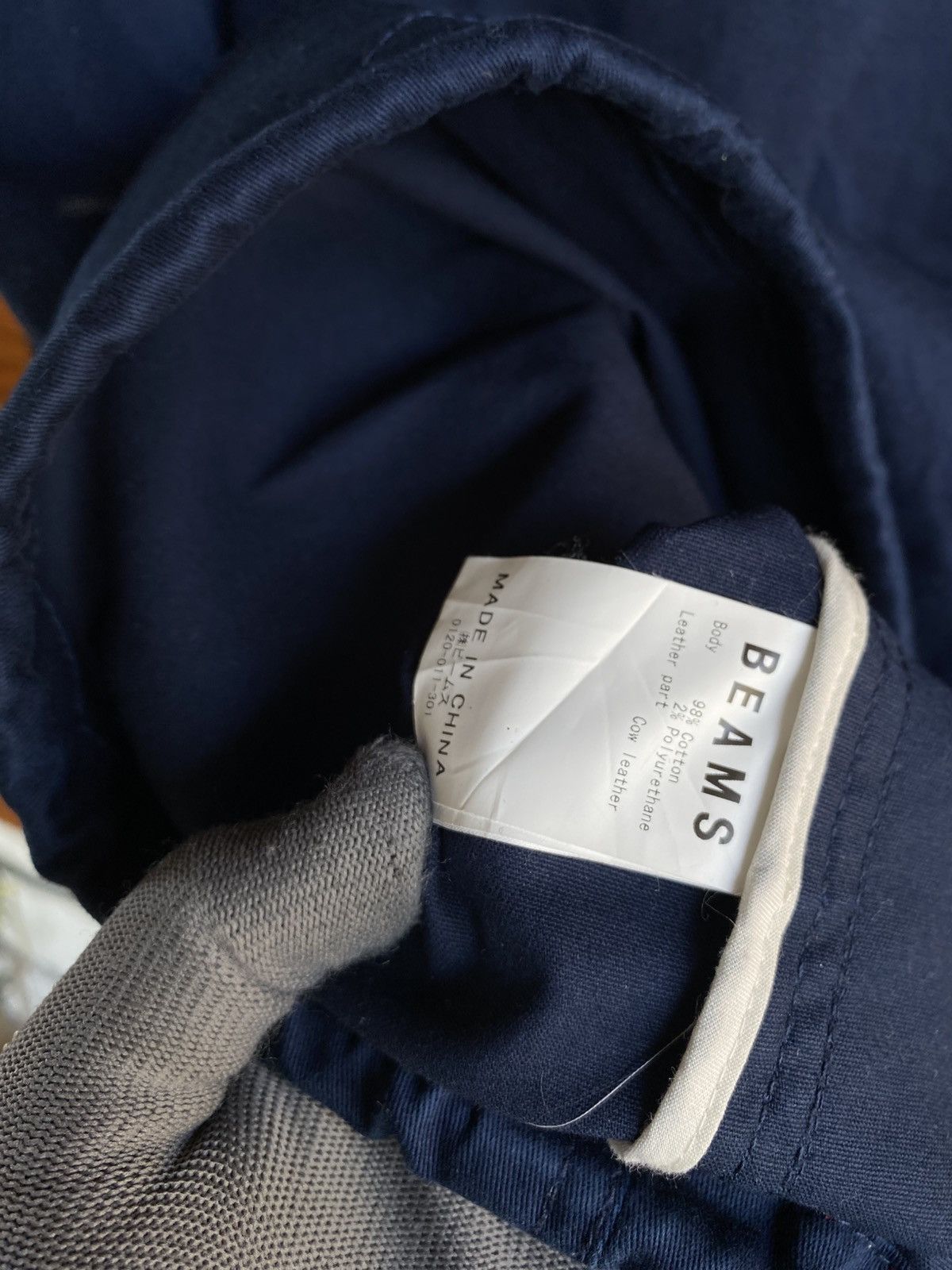 Beams Japan BEAMS Navy Hooded Jacket – Japanese Streetwear Classic Size US L / EU 52-54 / 3 - 9 Thumbnail