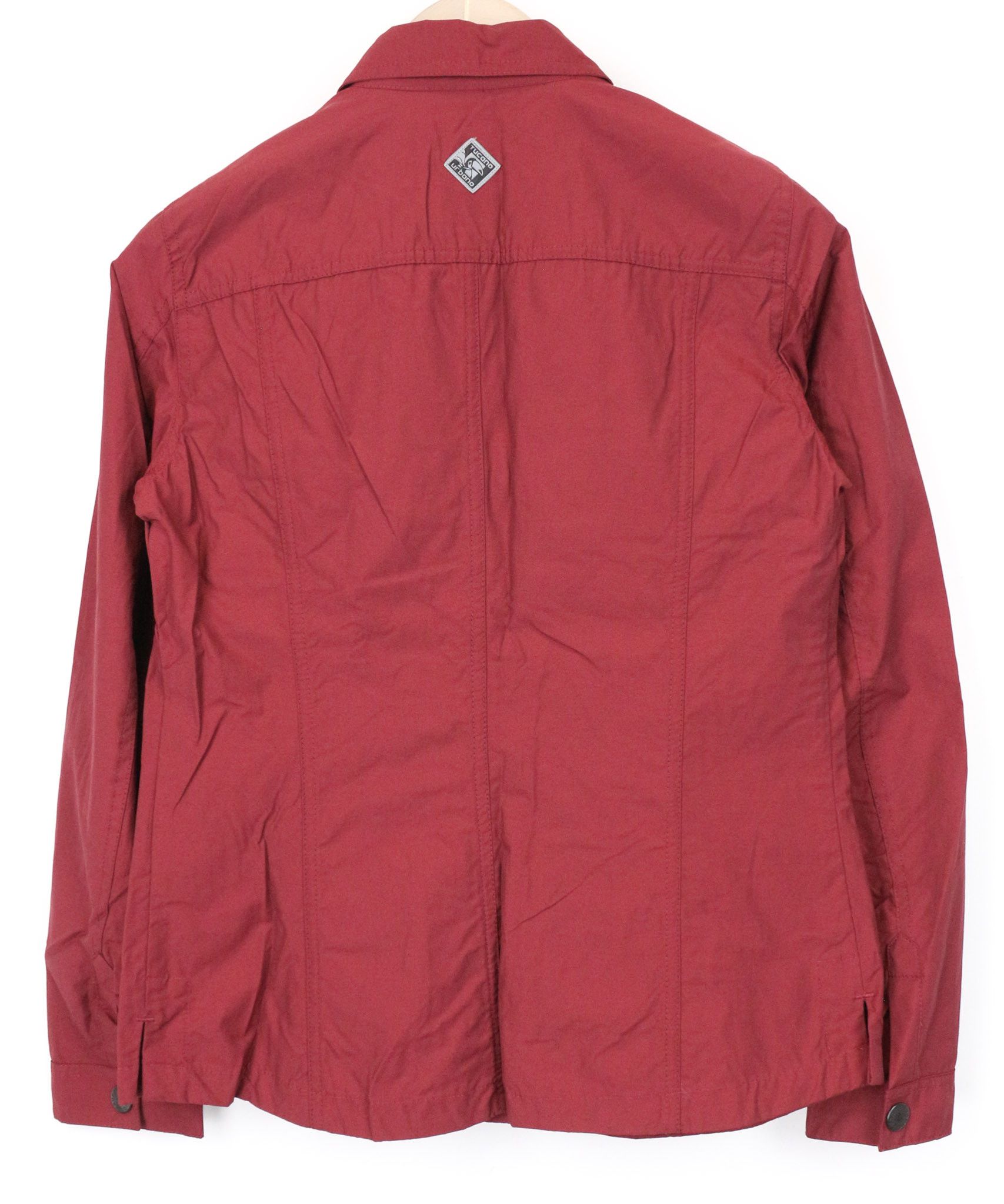 Other DEMETRA IT42 Red Cotton Blend Jacket 74749 Size XL / US 12-14 / IT 48-50 - 2 Thumbnail
