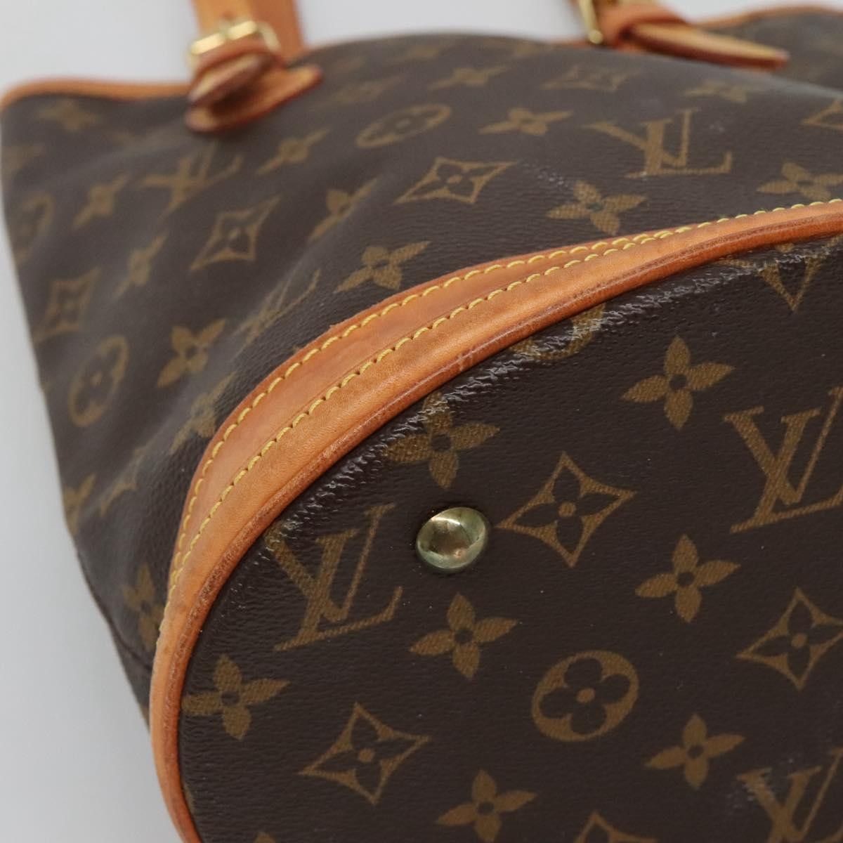 Louis Vuitton LOUIS VUITTON Monogram Bucket PM Shoulder Bag M42238 Size ONE SIZE - 14 Thumbnail