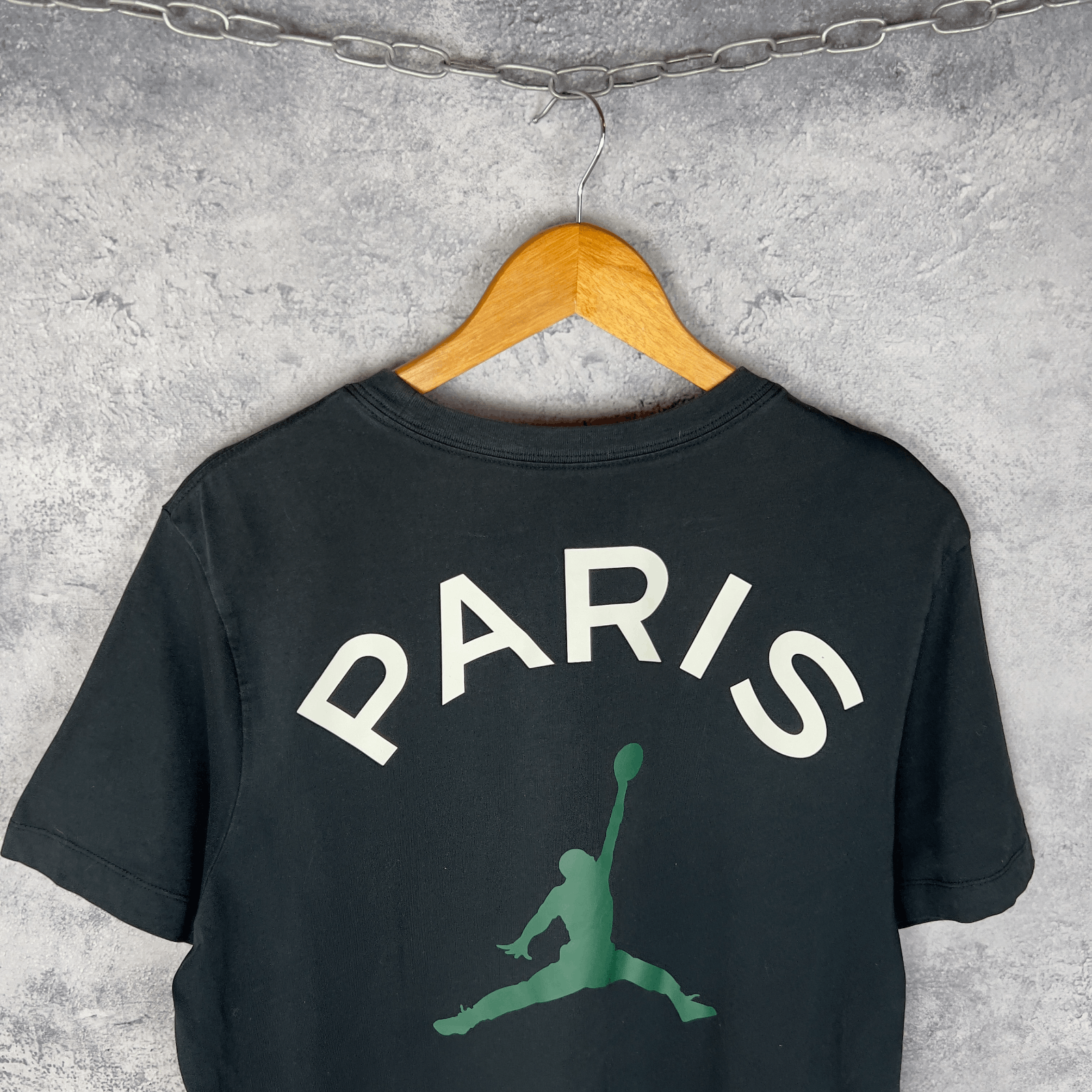 Jordan Brand Jordan Paris Saint Germain Tee Men's Size L Black ` Size US L / EU 52-54 / 3 - 13 Thumbnail