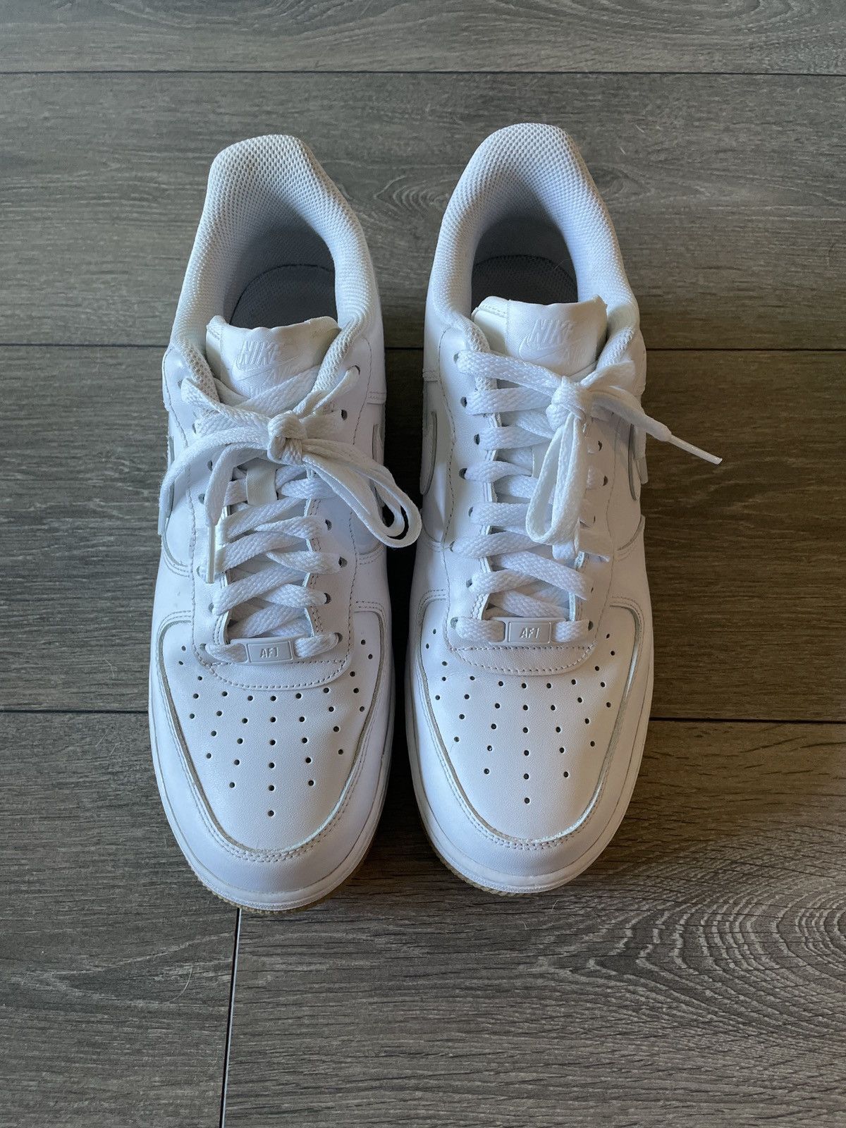 Nike × Vintage Size 9.5 Air Force 1 Gum Sole Size US 9.5 / EU 42-43 - 3 Thumbnail