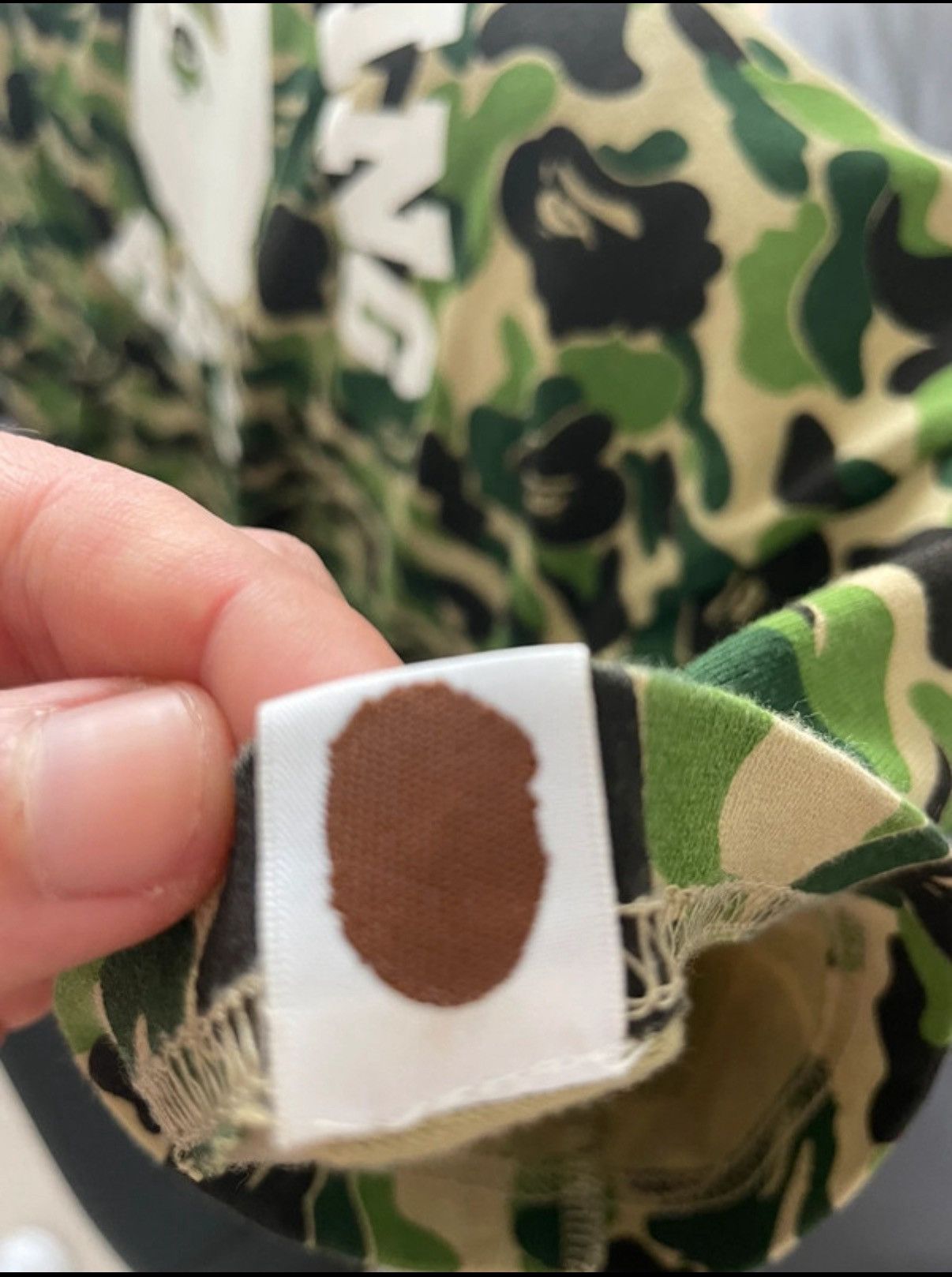 Bape ABC camo college Tee Size US L / EU 52-54 / 3 - 4 Thumbnail