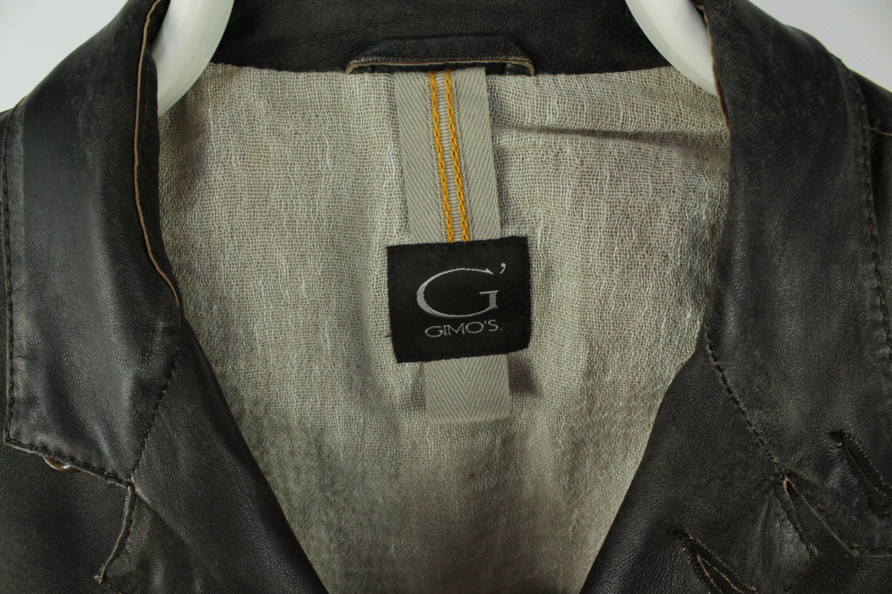Gimo's Gimo's Light Leather Jacket Men's Size US M / EU 48-50 / 2 - 3 Thumbnail