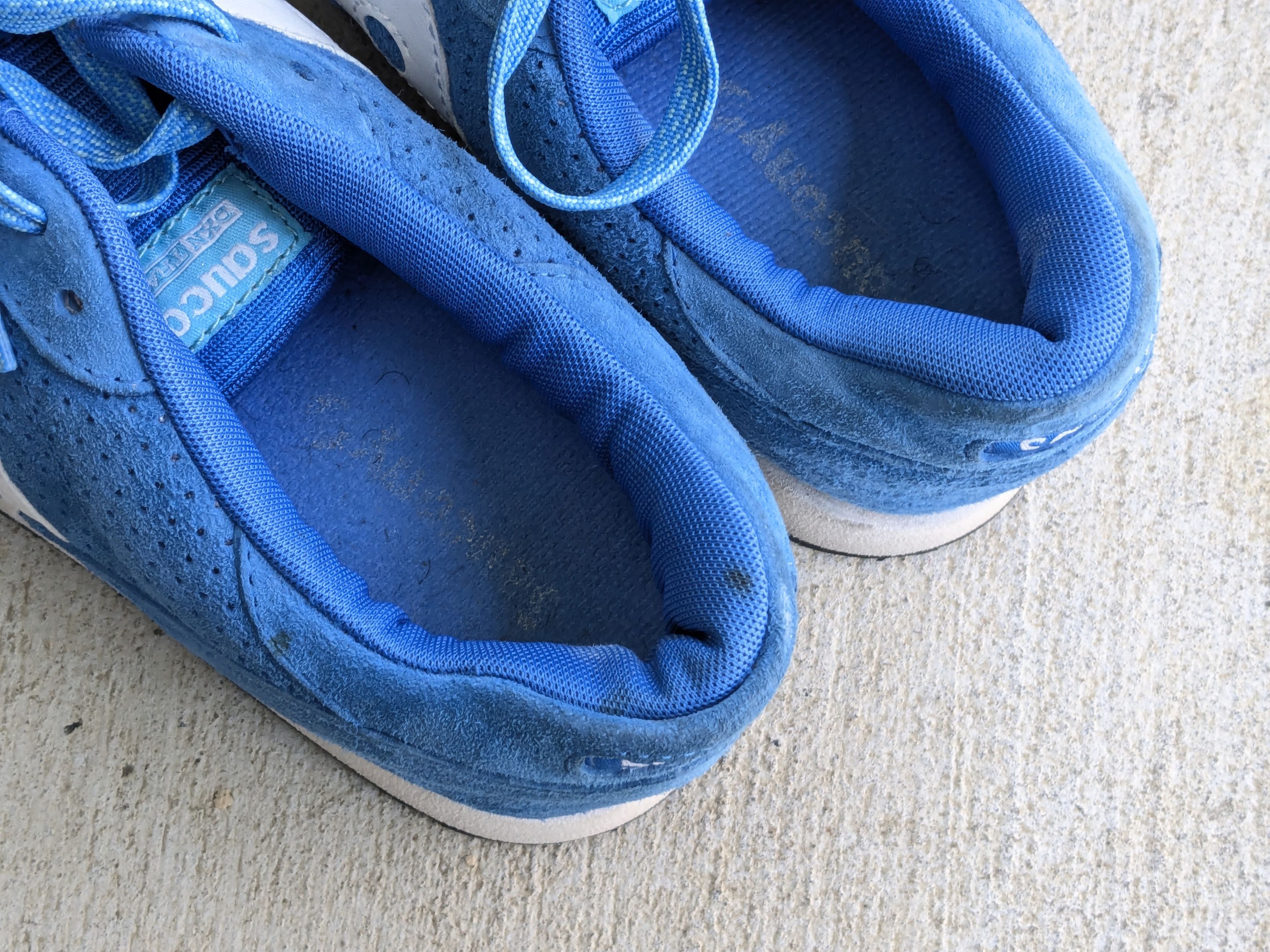 Saucony Saucony DXN Trainer Bermuda Pack 10.5 Blue Green Suede Size US 10.5 / EU 43-44 - 11 Thumbnail